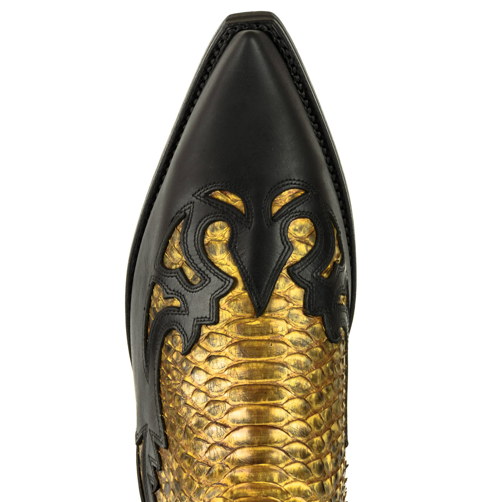 Vêtement en cuir Santiags homme camel