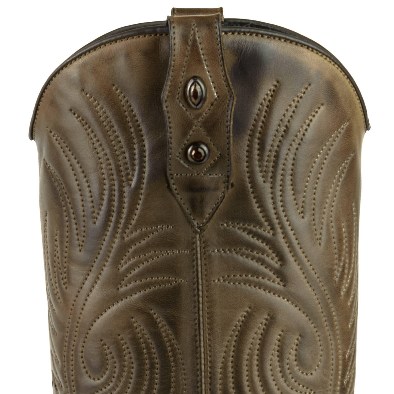 Vêtement en cuir Santiags femme marron