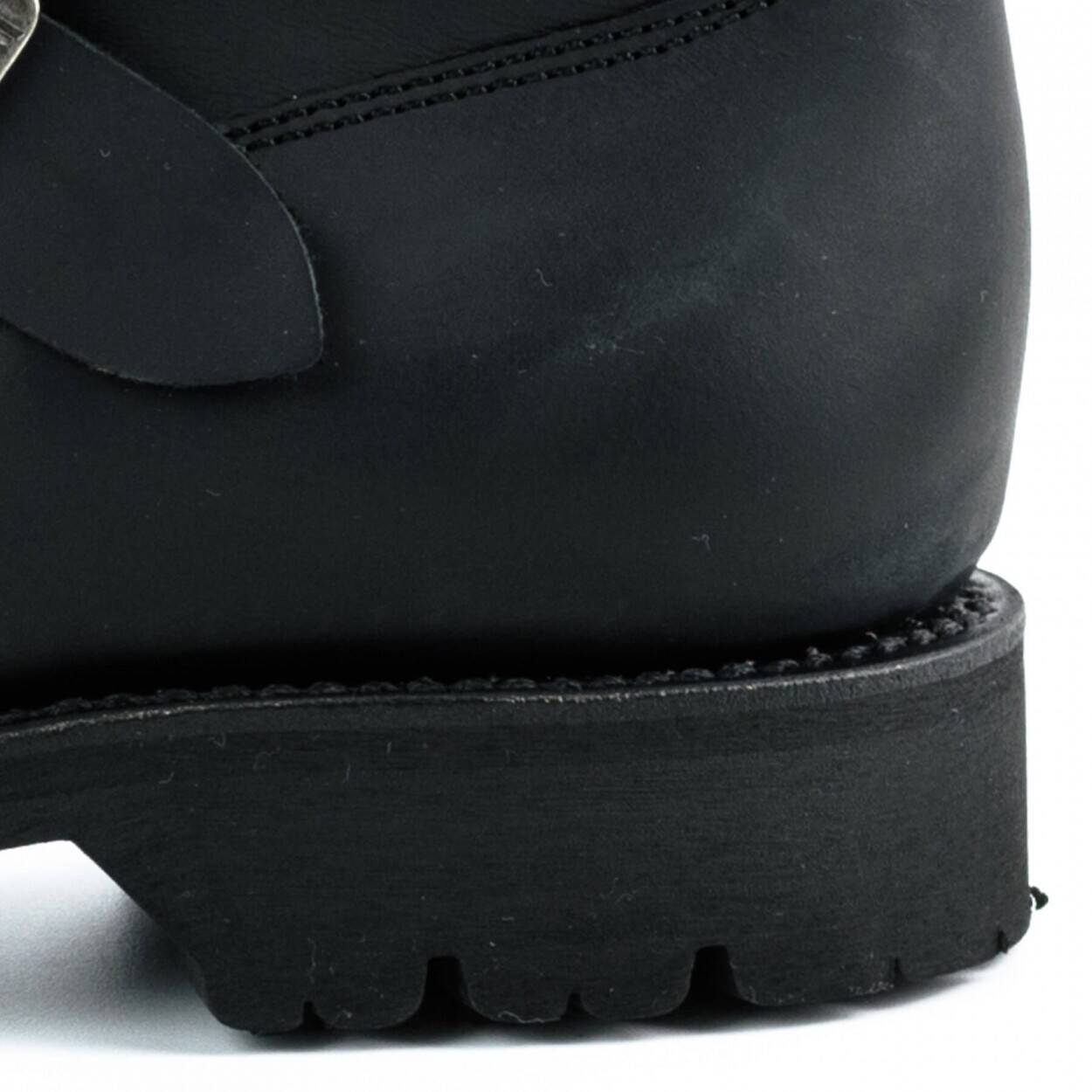 Vêtement en cuir Santiags homme noir