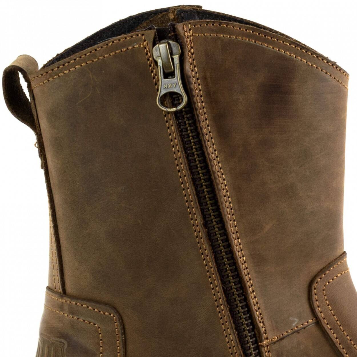 Vêtement en cuir Santiags homme marron