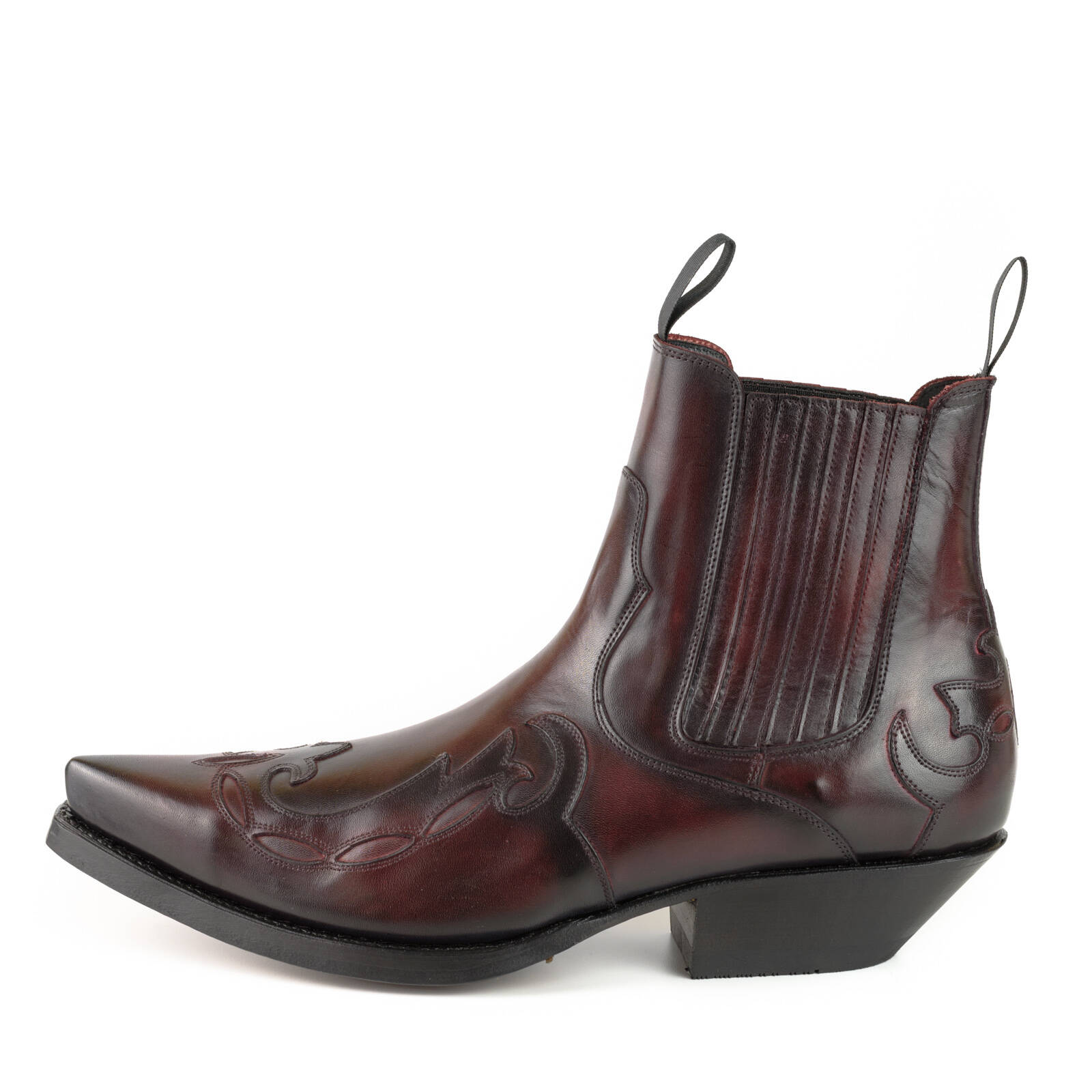 Vêtement en cuir Santiags homme noir, marron