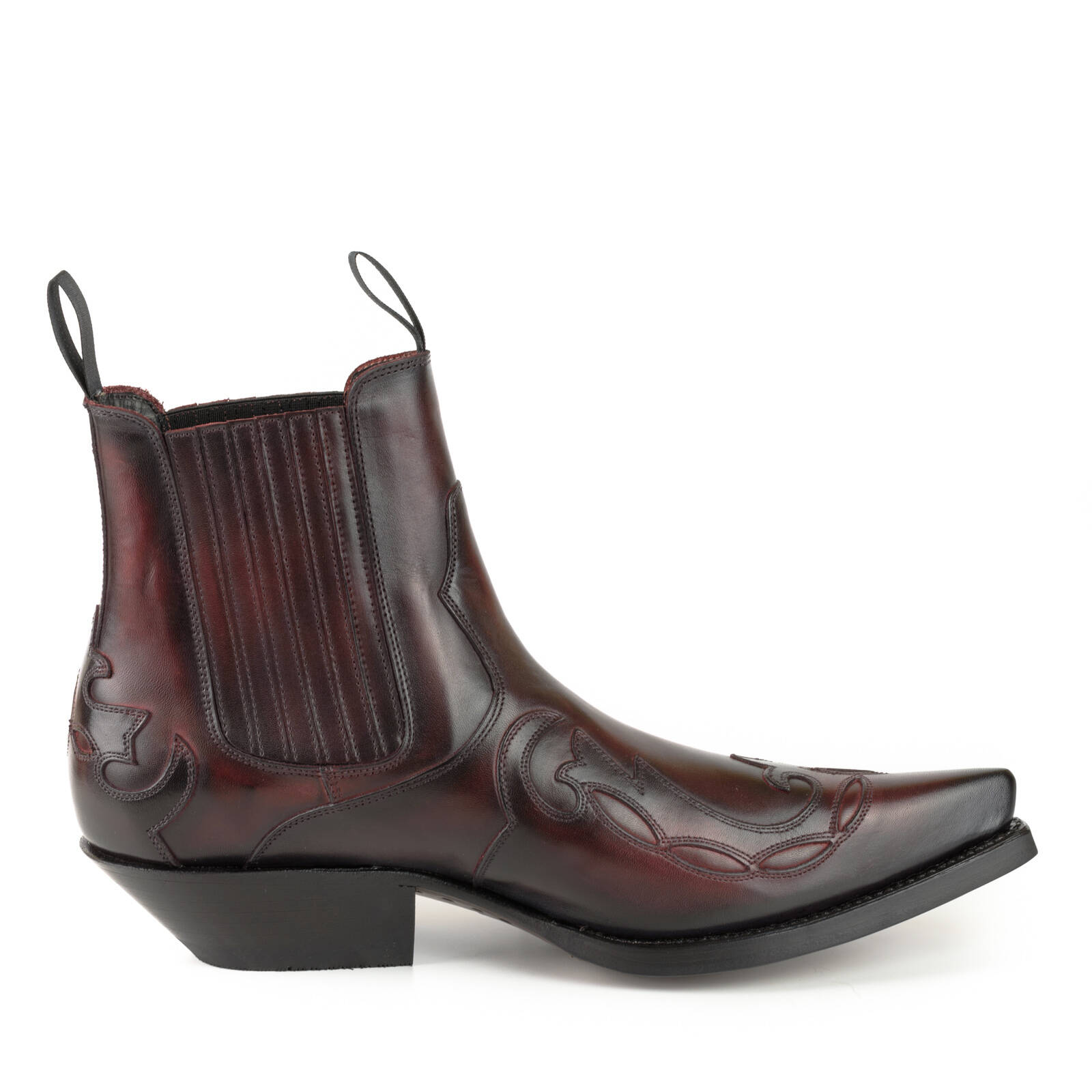 Vêtement en cuir Santiags homme noir, marron