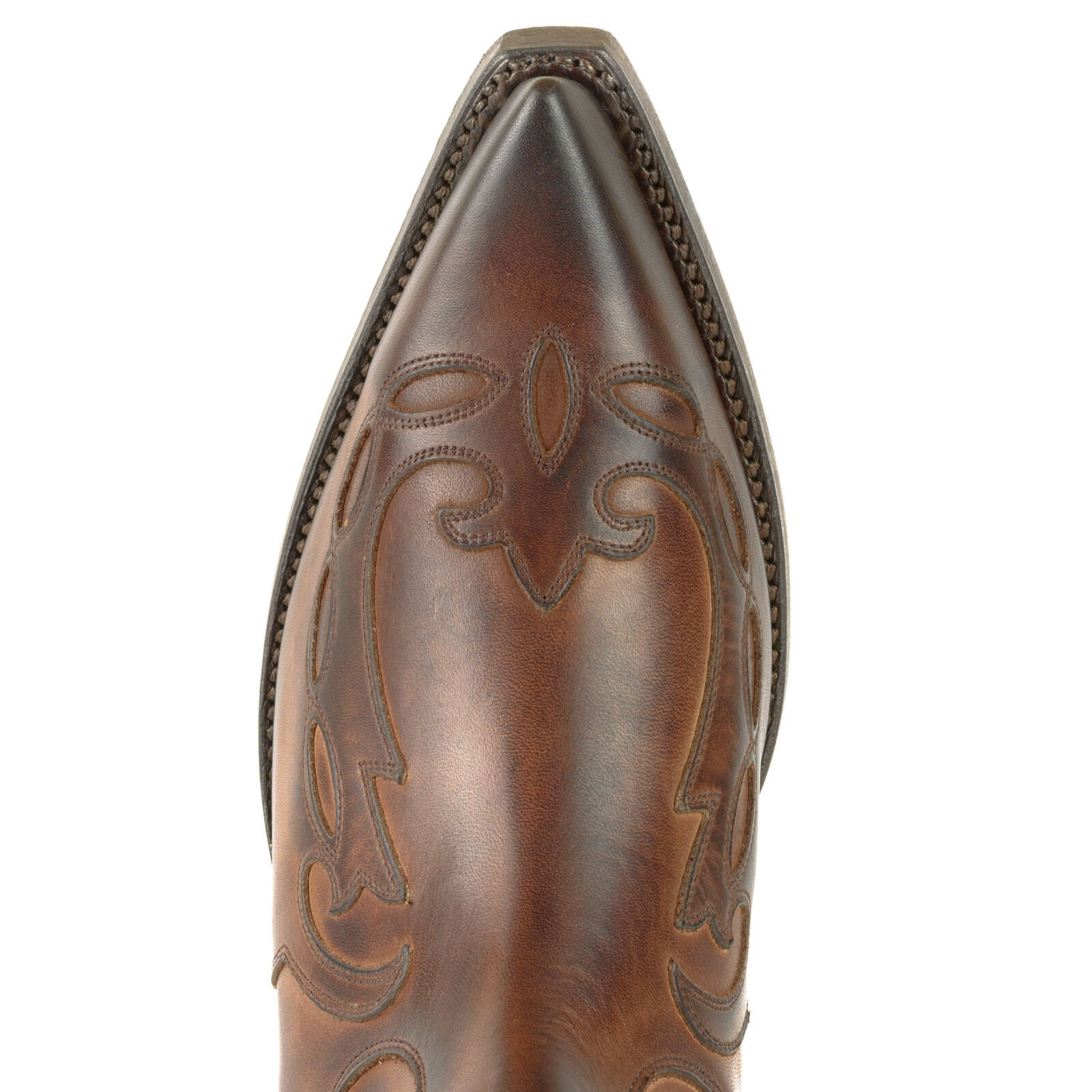 Vêtement en cuir Santiags homme marron