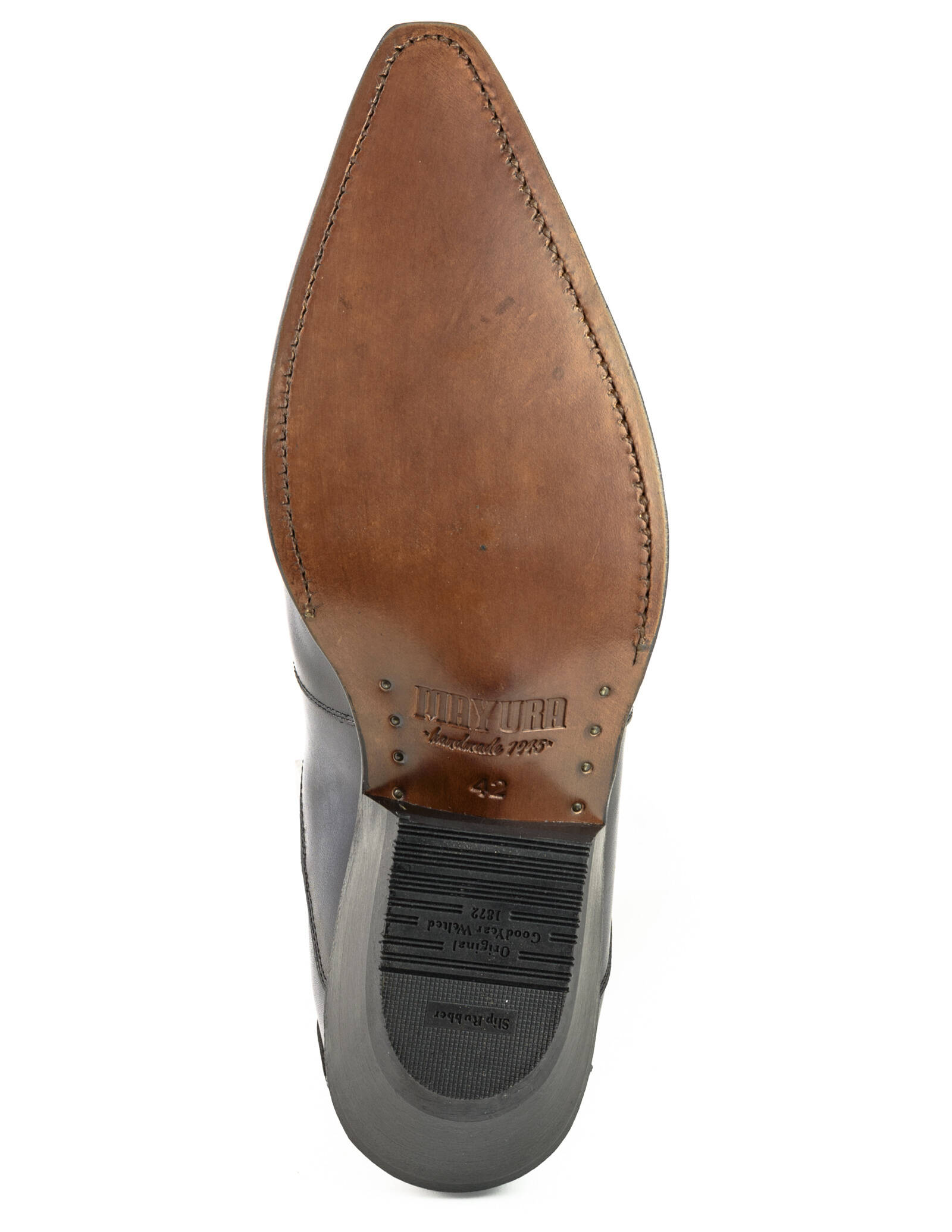 Vêtement en cuir Santiags homme gris