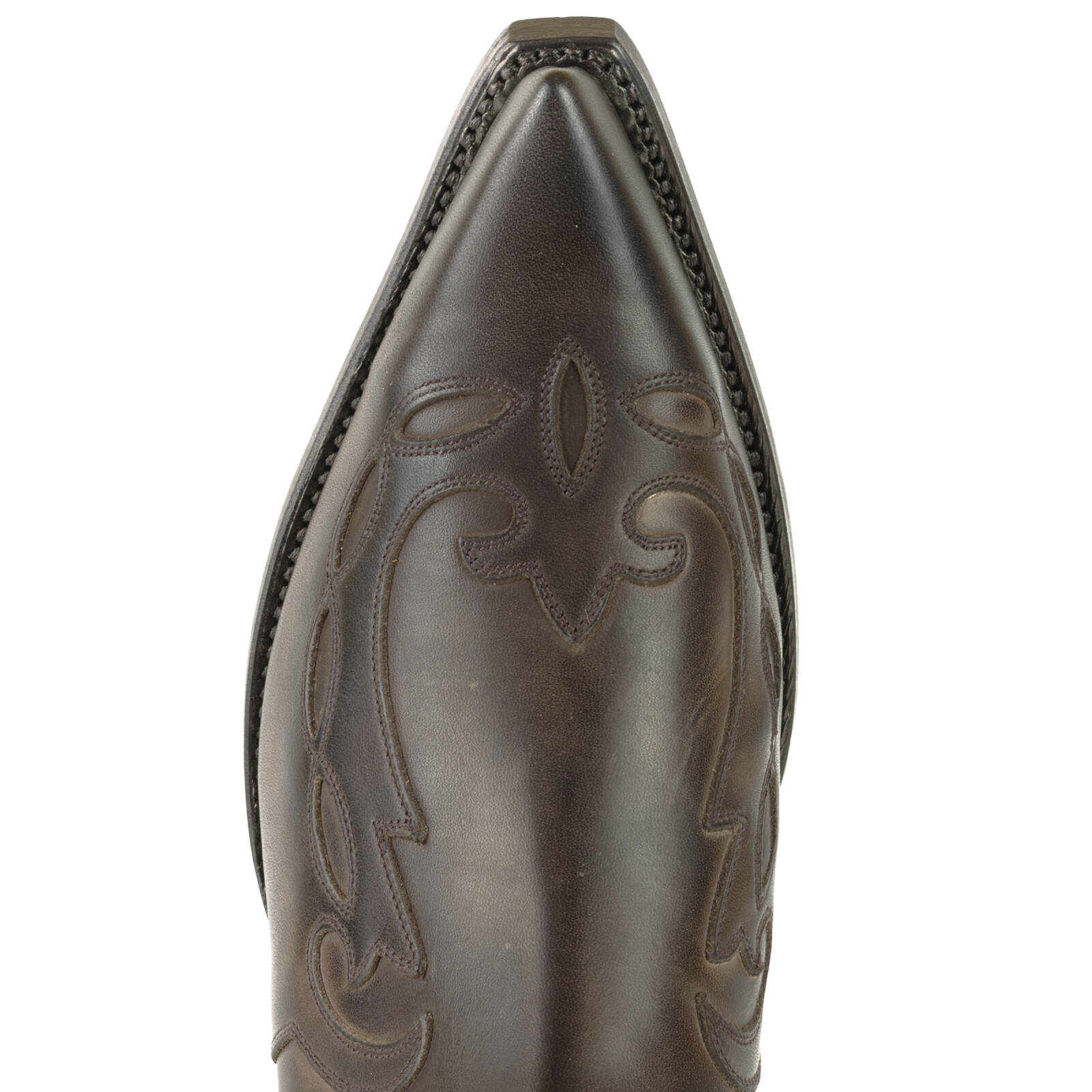 Vêtement en cuir Santiags homme marron