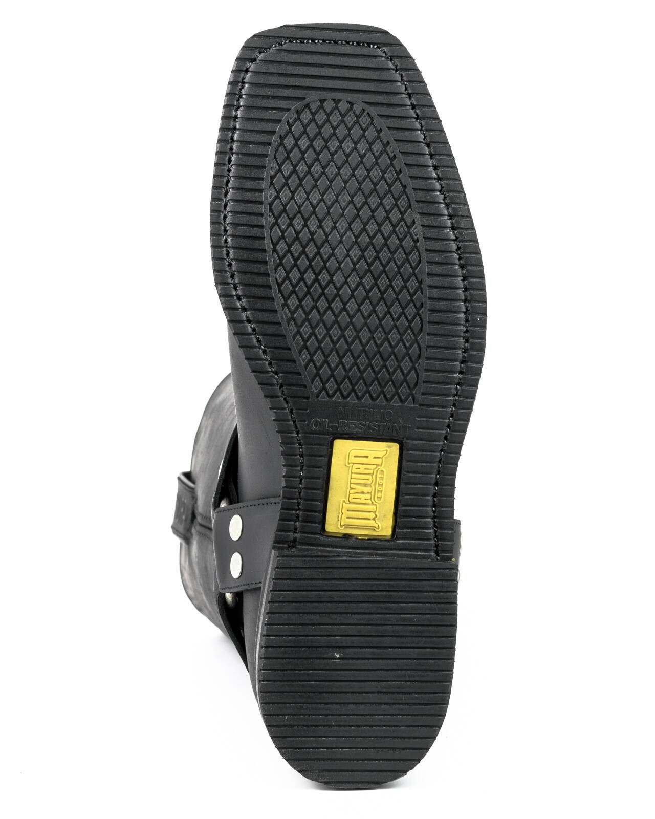 Vêtement en cuir Santiags homme noir