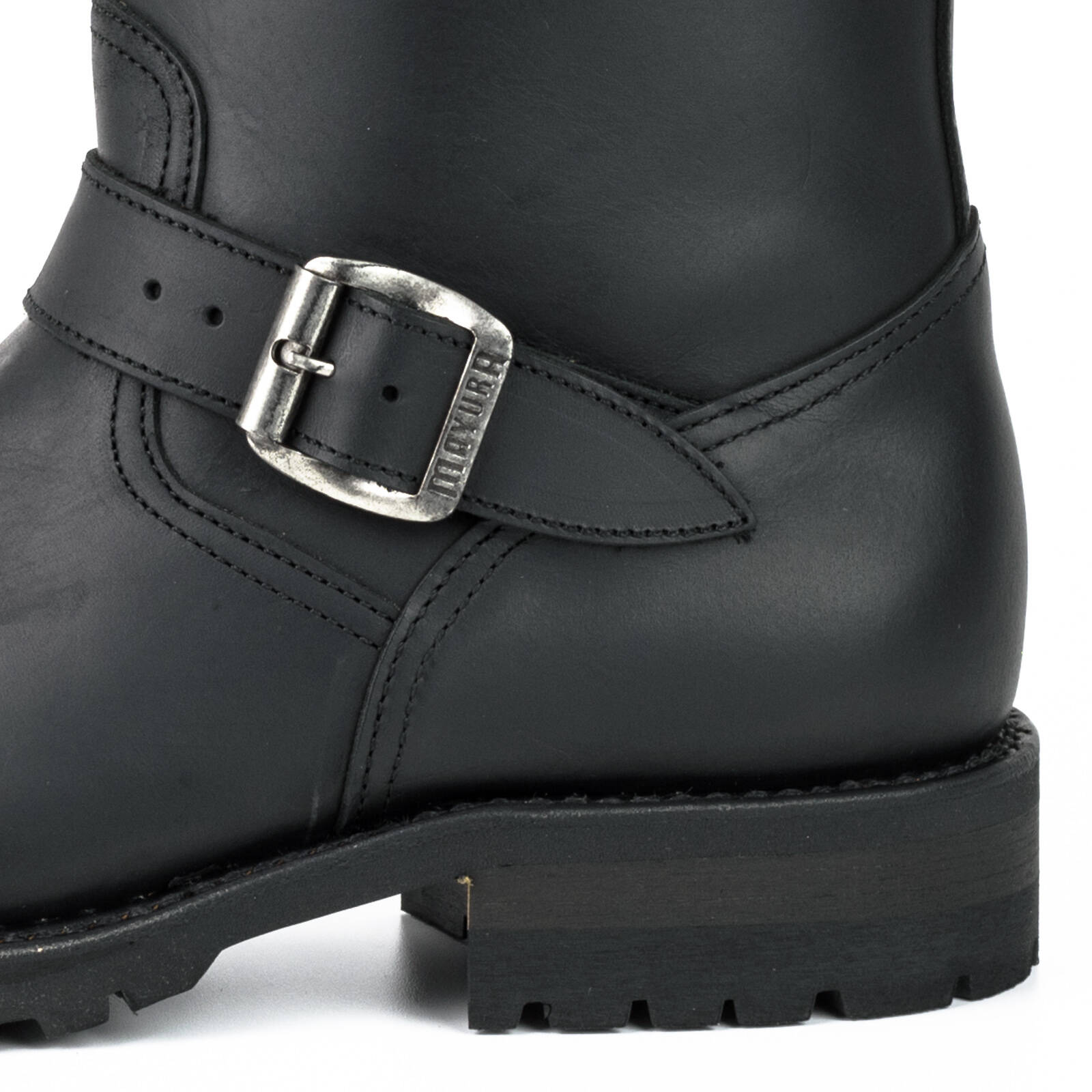 Vêtement en cuir Santiags homme noir