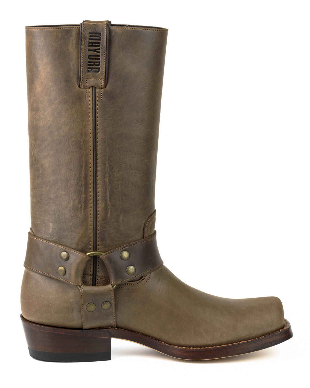 Vêtement en cuir Santiags homme marron