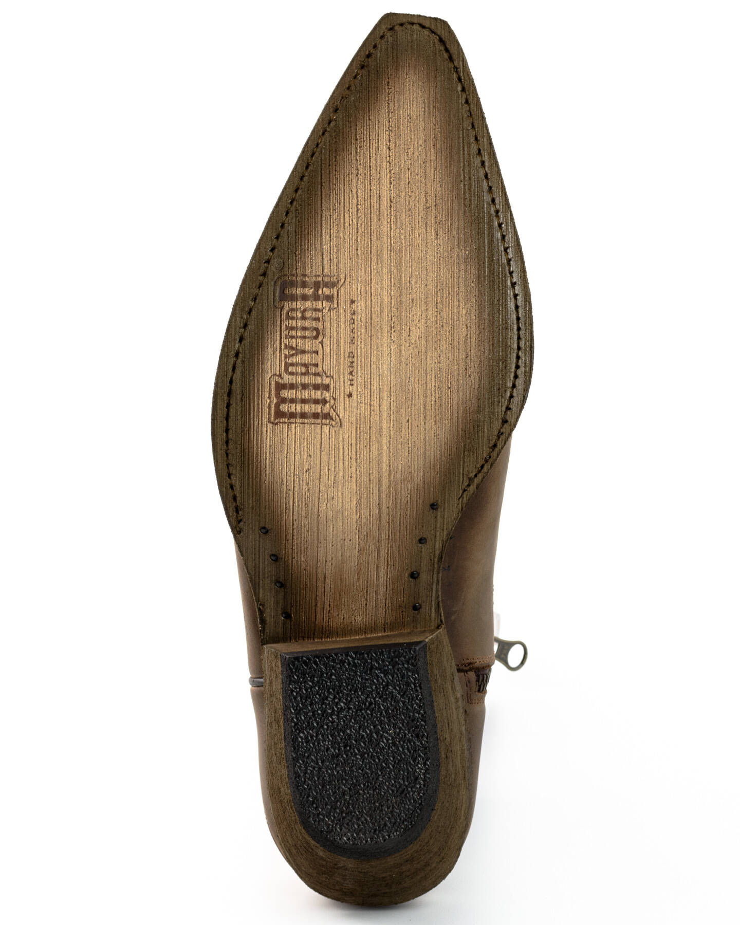 Vêtement en cuir Santiags homme marron