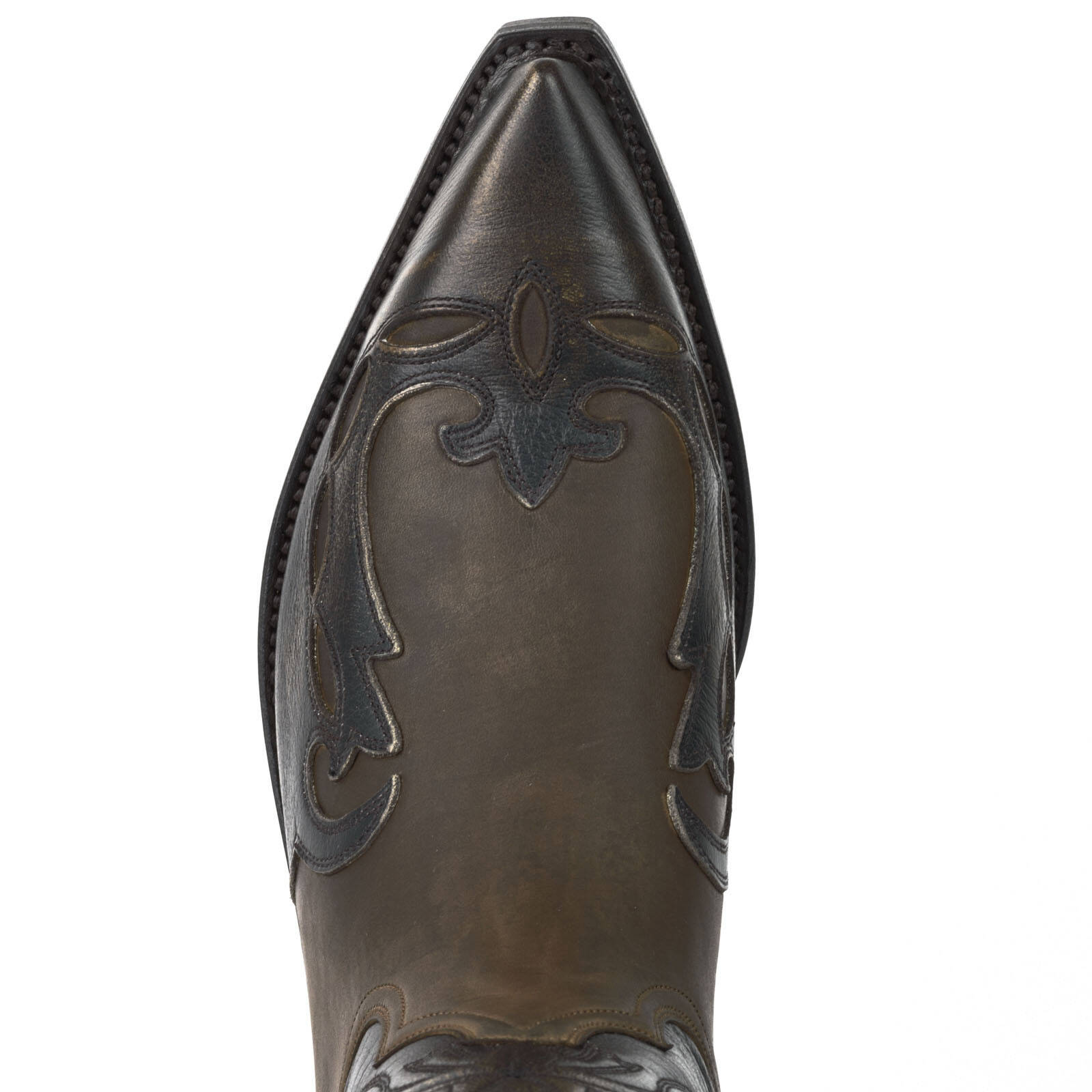 Vêtement en cuir Santiags homme marron