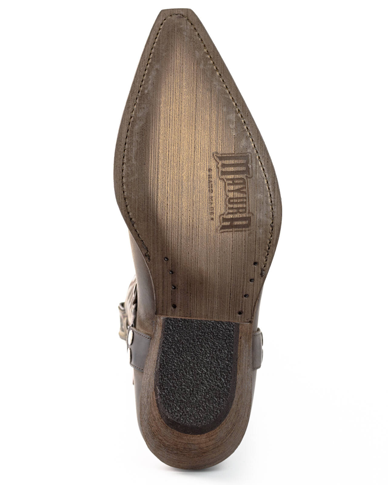 Vêtement en cuir Santiags homme gris