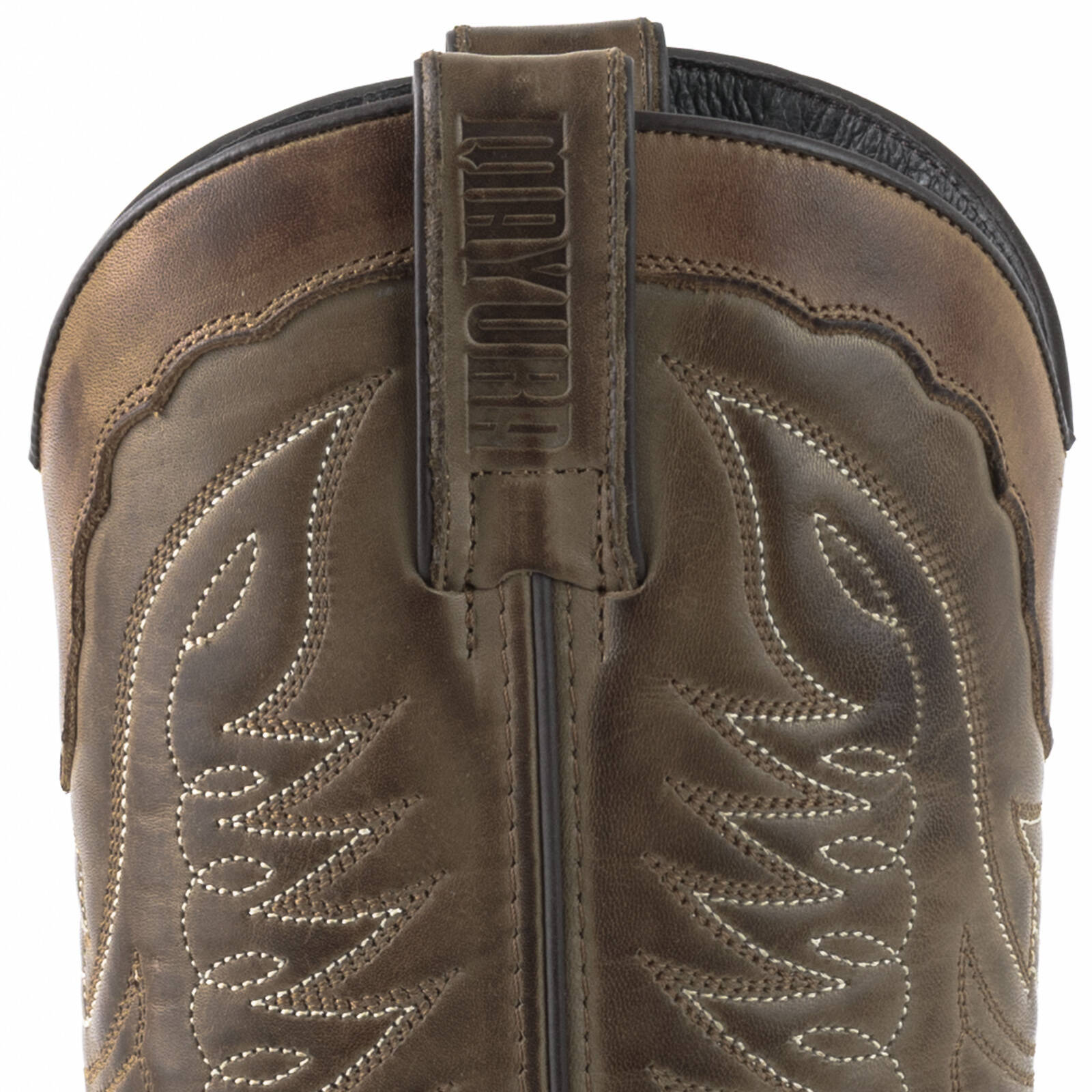 Vêtement en cuir Santiags homme taupe