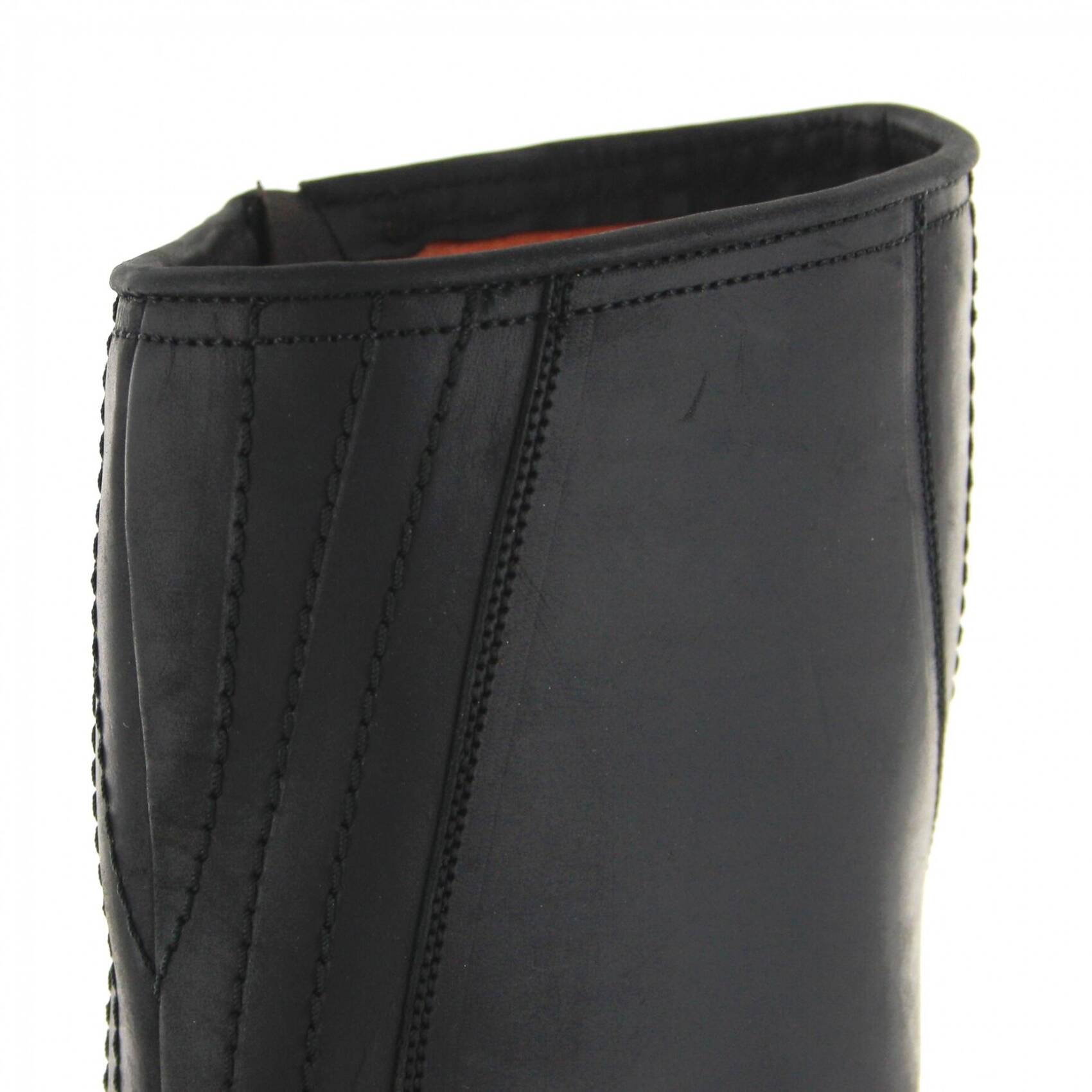 Vêtement en cuir Santiags homme noir