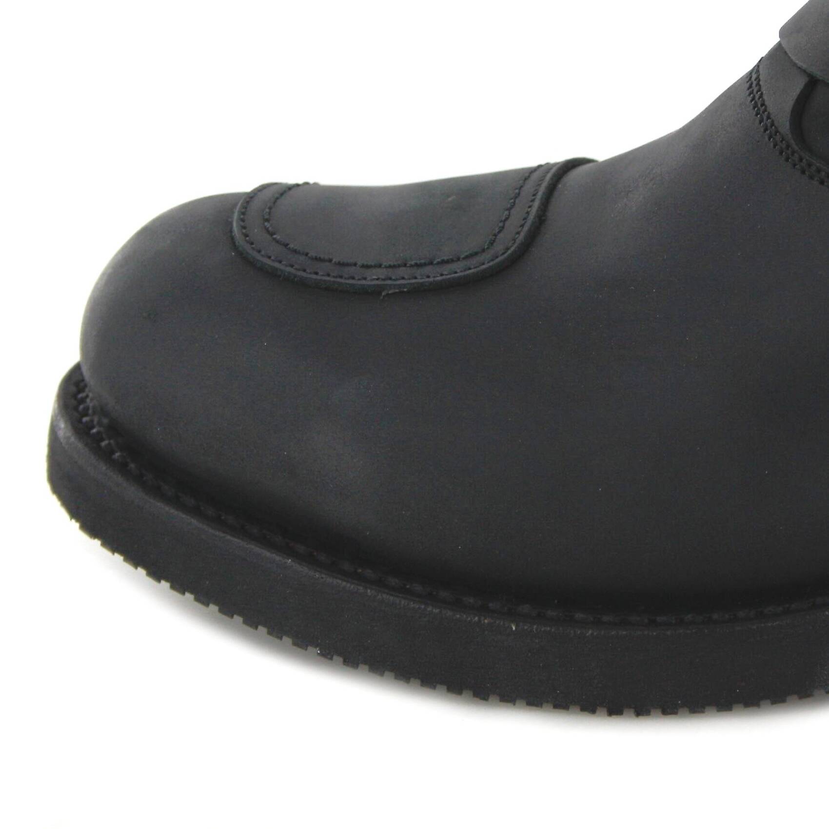 Vêtement en cuir Santiags homme noir