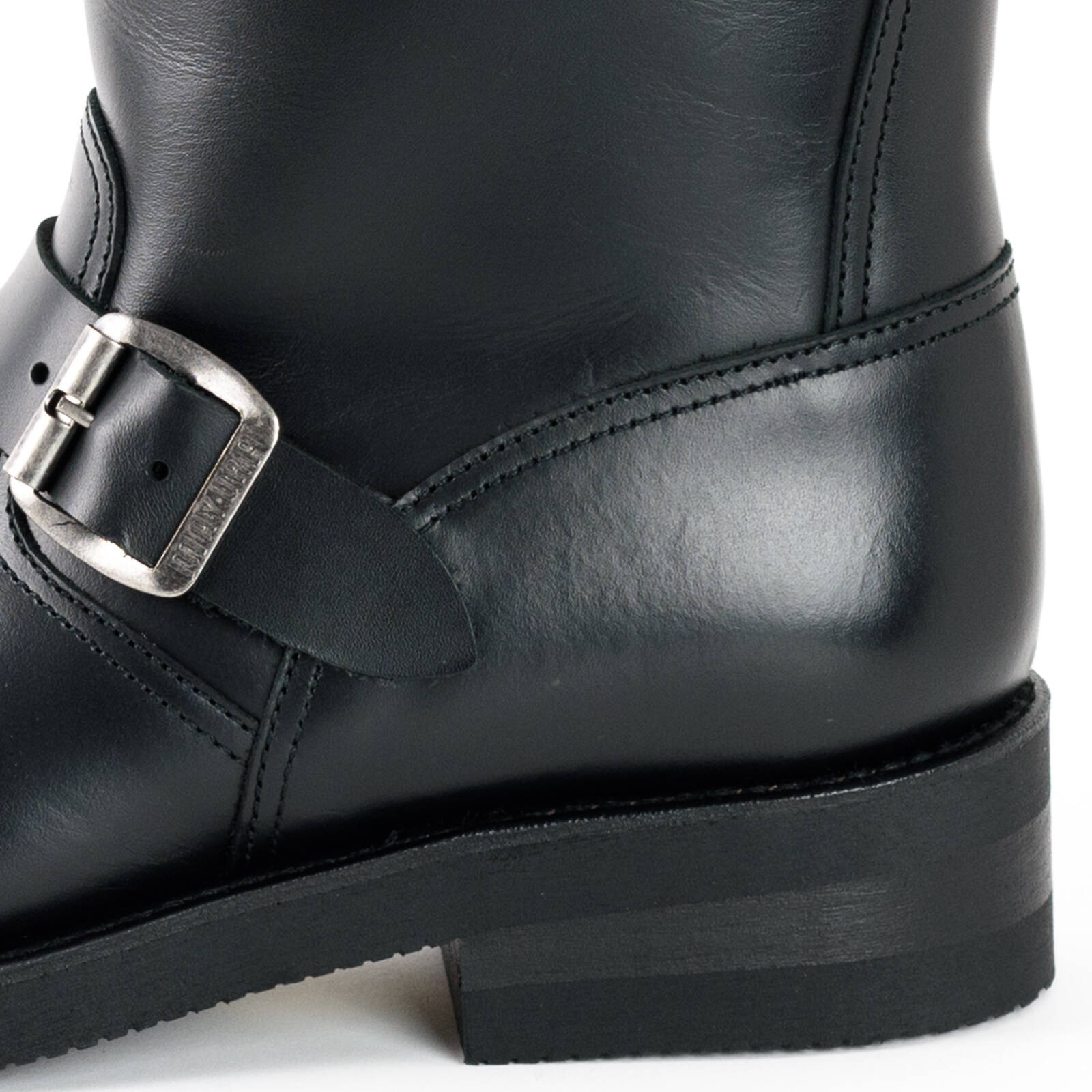 Vêtement en cuir Santiags homme noir