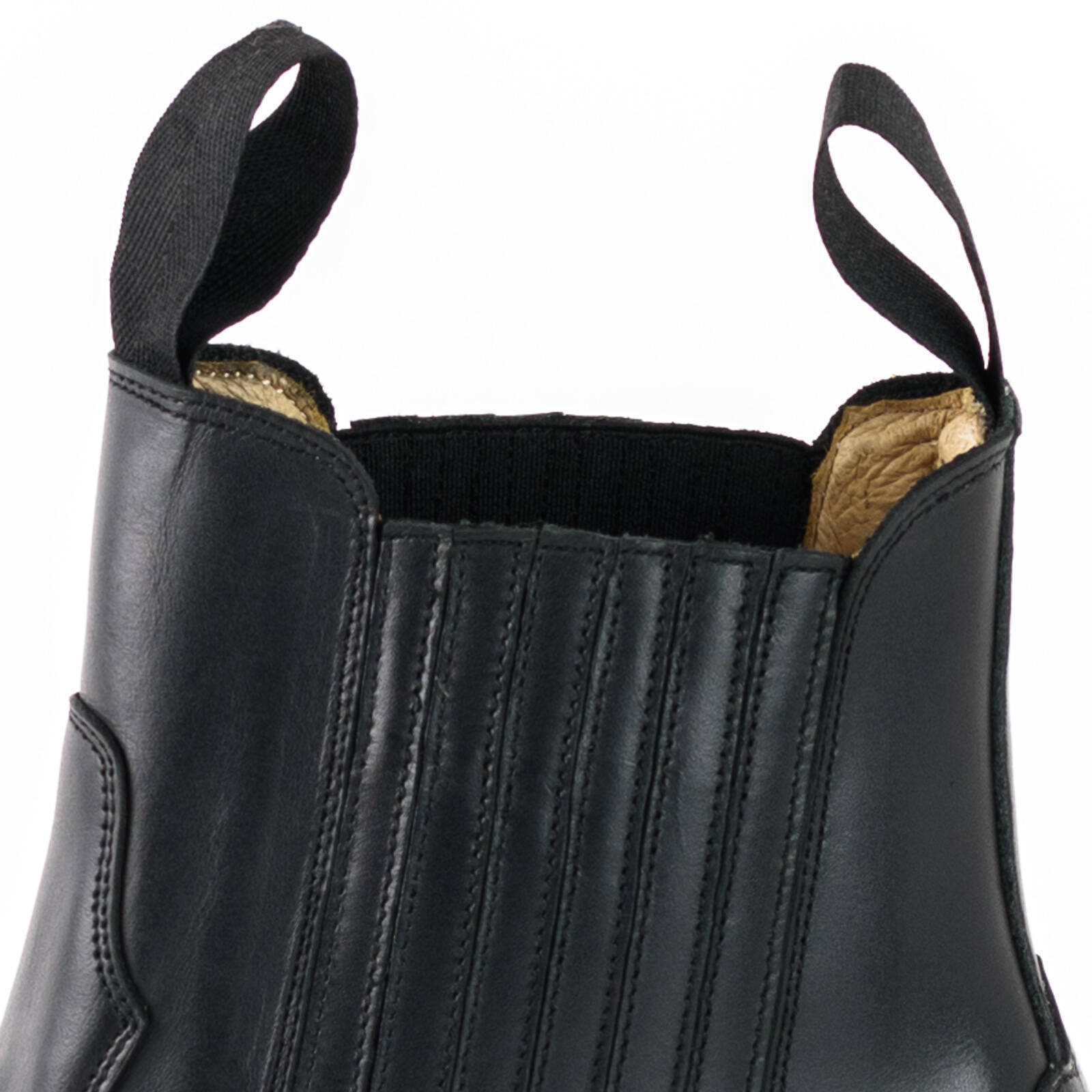 Vêtement en cuir Santiags homme noir