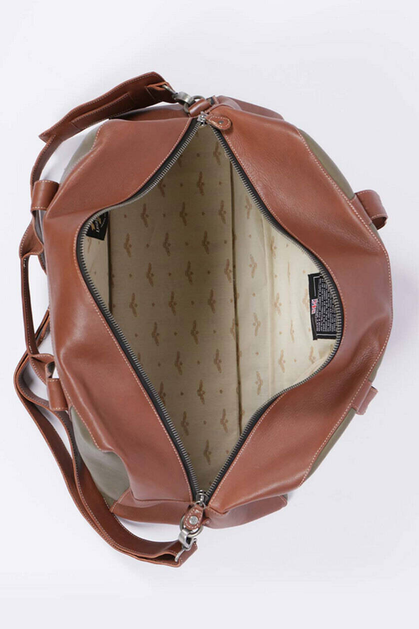 Vêtement en cuir Maroquinerie homme kaki