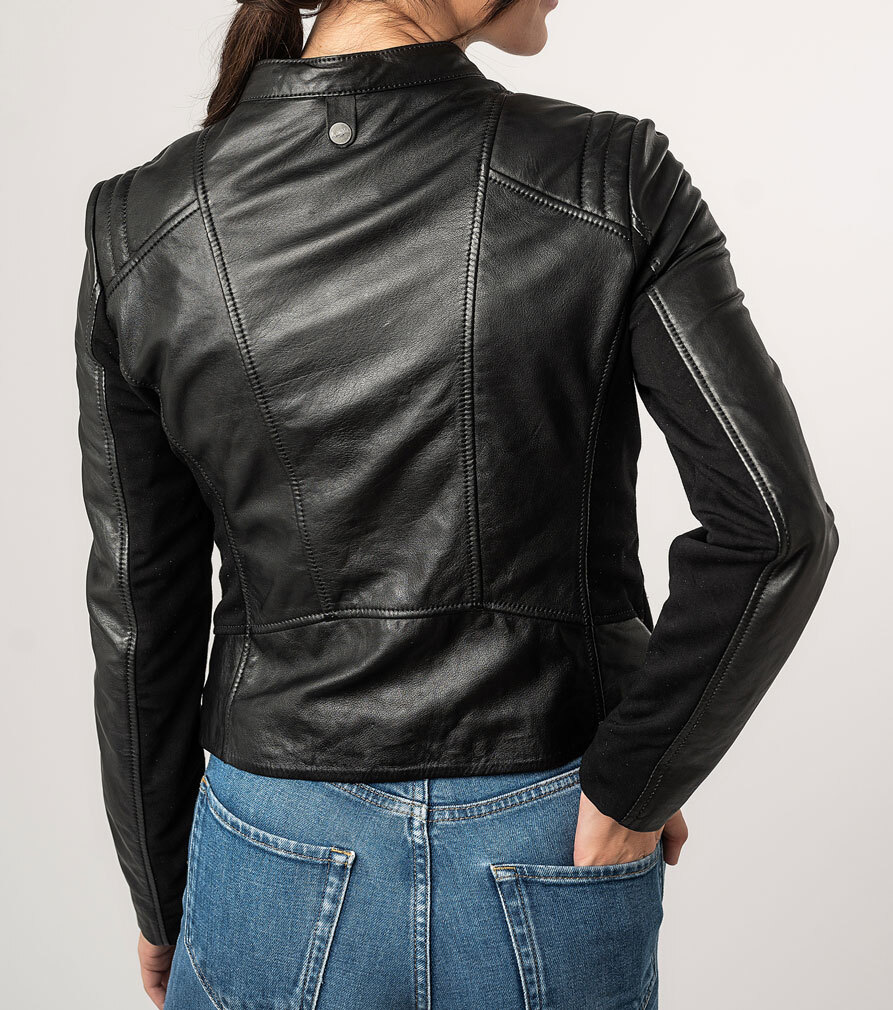 Vêtement en cuir Blousons cuir noir