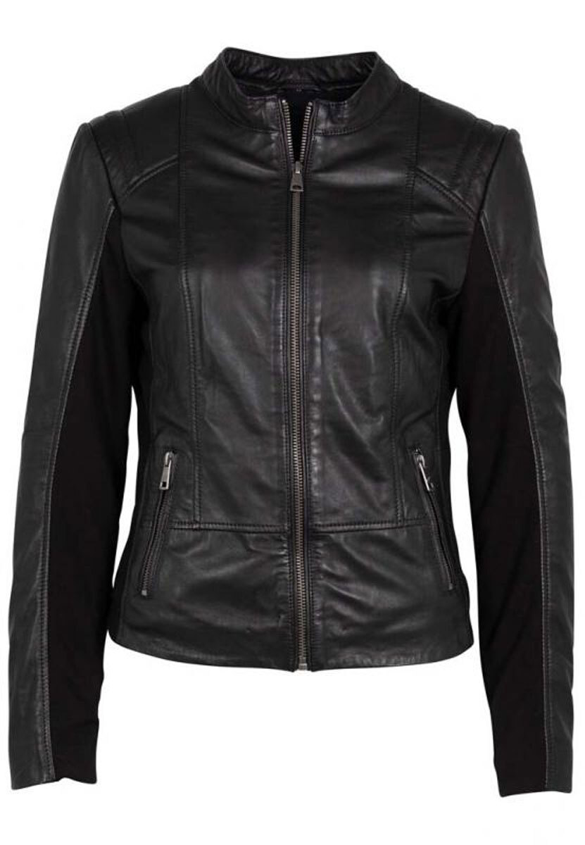 Vêtement en cuir Blousons cuir noir