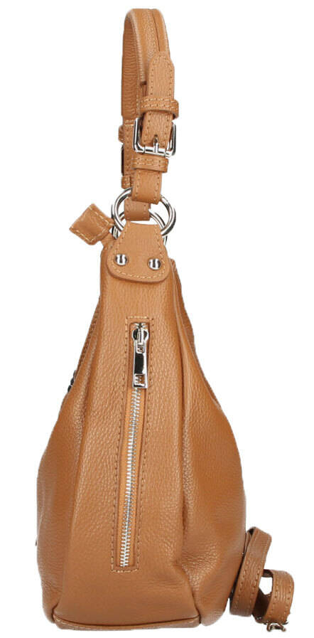 Vêtement en cuir Maroquinerie femme cognac