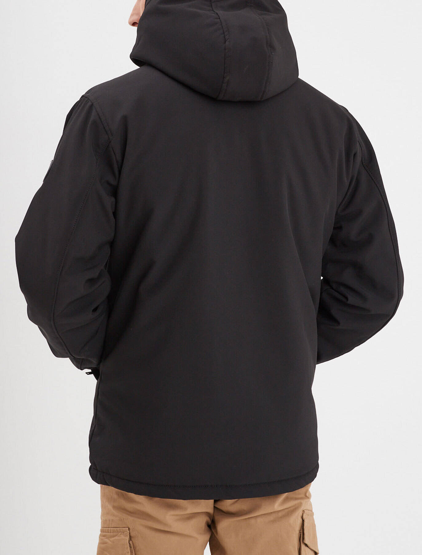 Vêtement en cuir Blousons textile noir