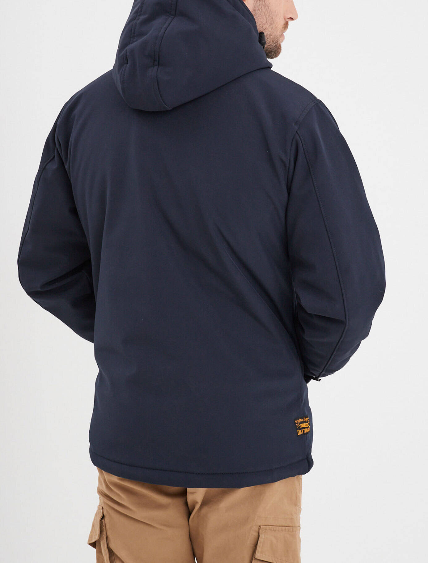 Vêtement en cuir Veste, parka & doudoune textile bleu