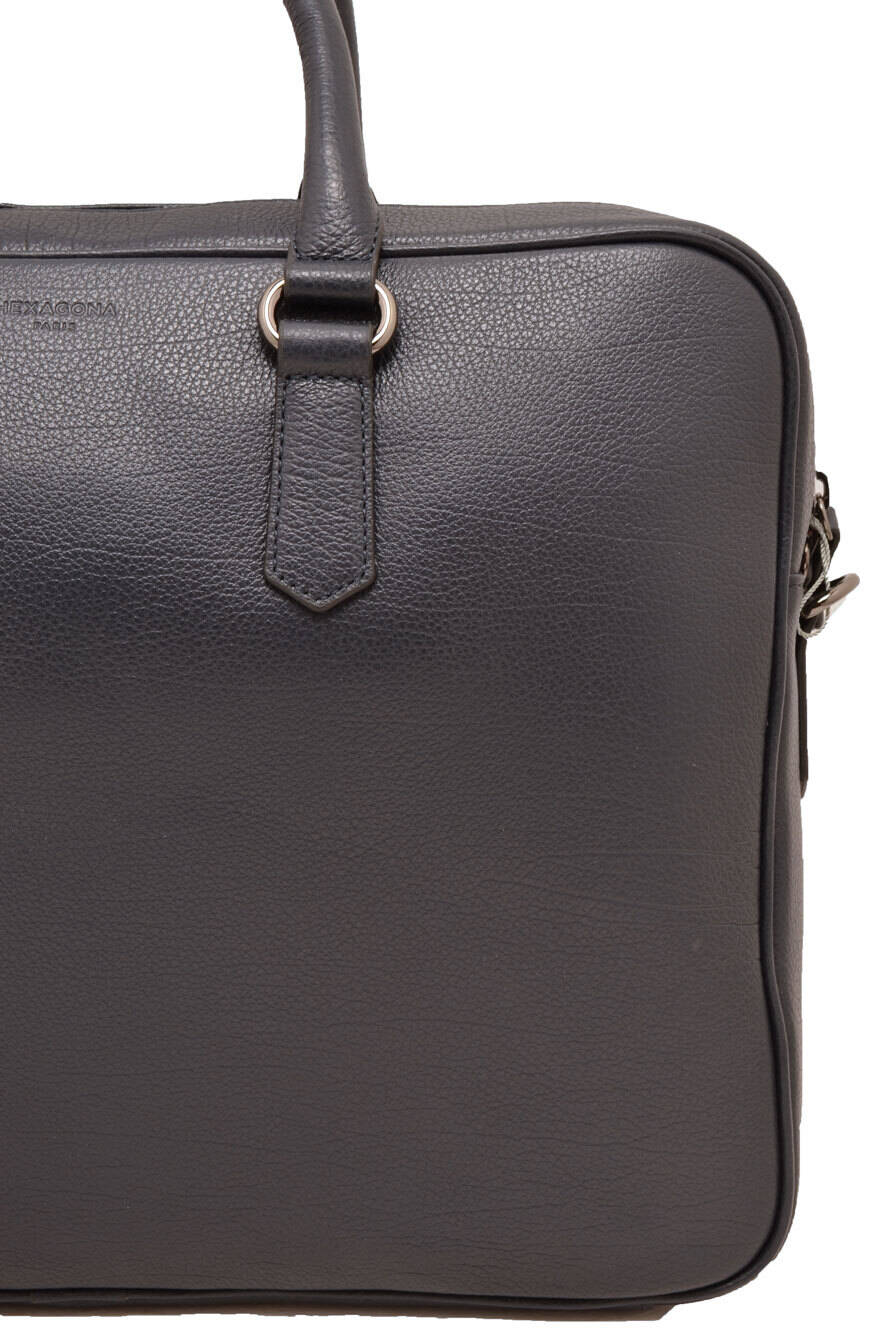 Vêtement en cuir Maroquinerie homme bleu