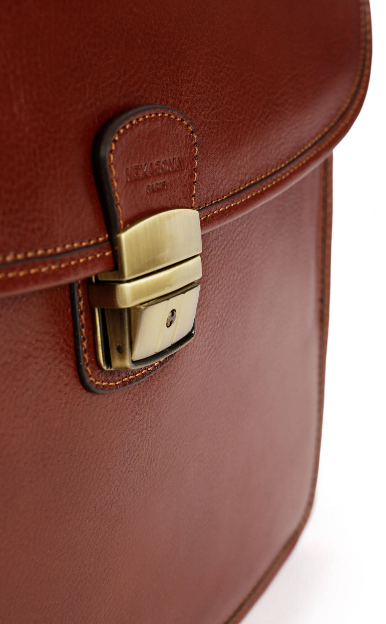 Vêtement en cuir Maroquinerie homme marron