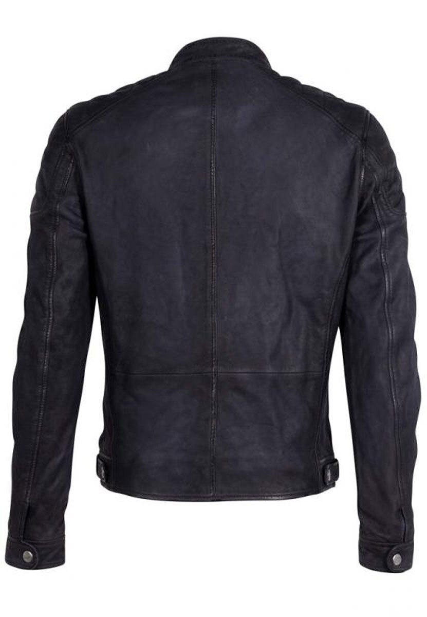 Vêtement en cuir Blousons cuir bleu