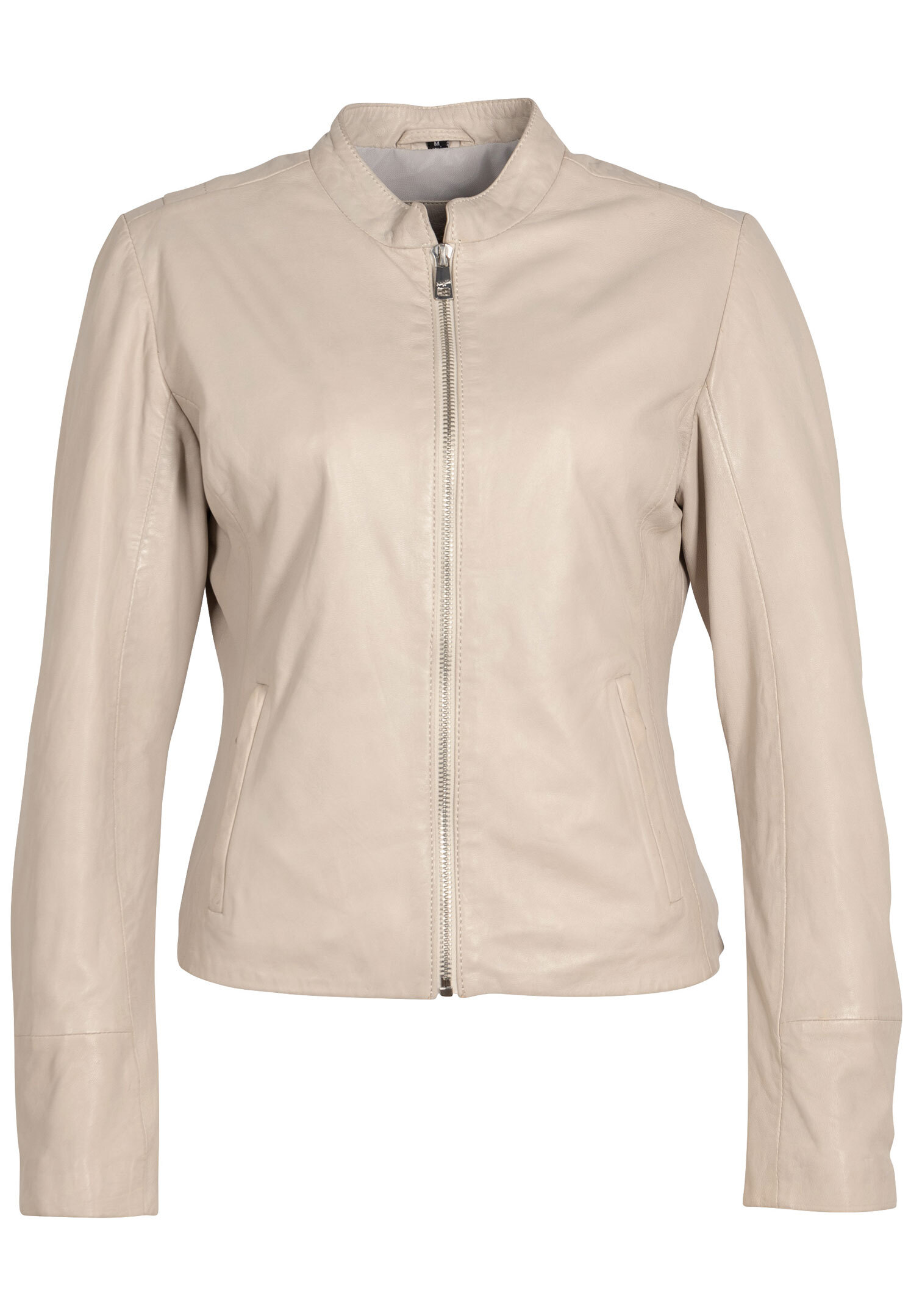 Vêtement en cuir Blousons cuir beige