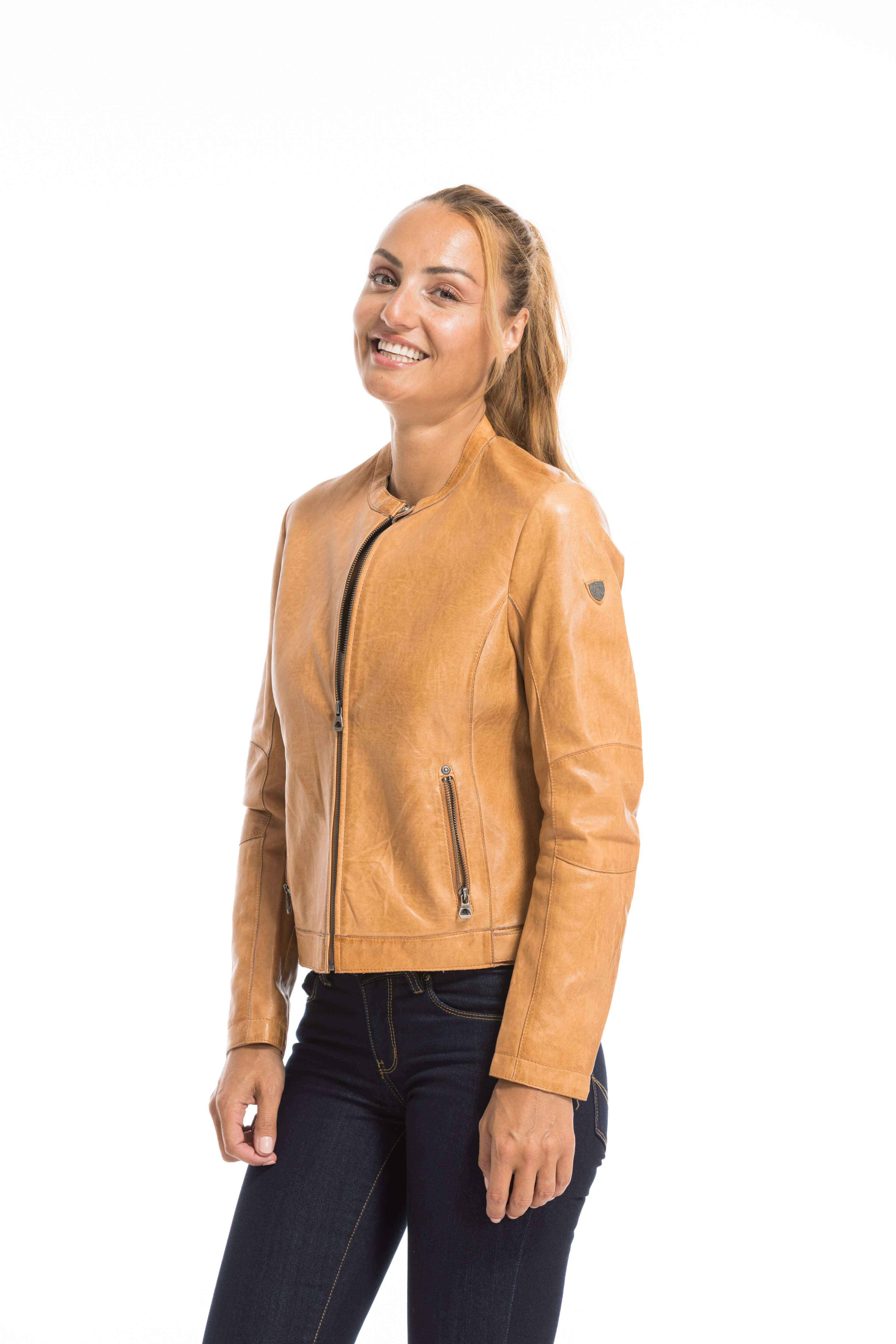 Les bonnes affaires Femme en cuir agneau ref