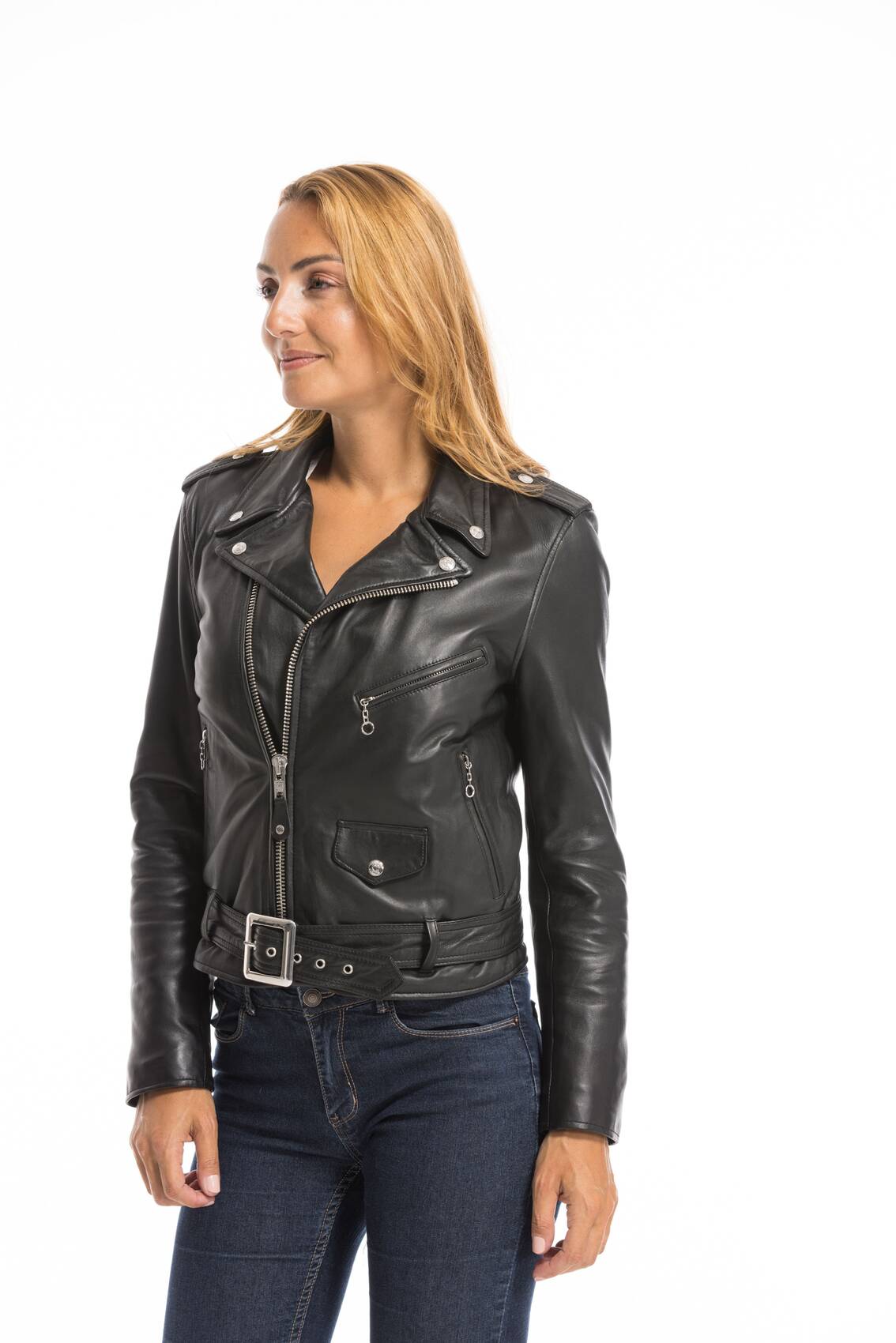 Vêtement en cuir Boutique cuir noir