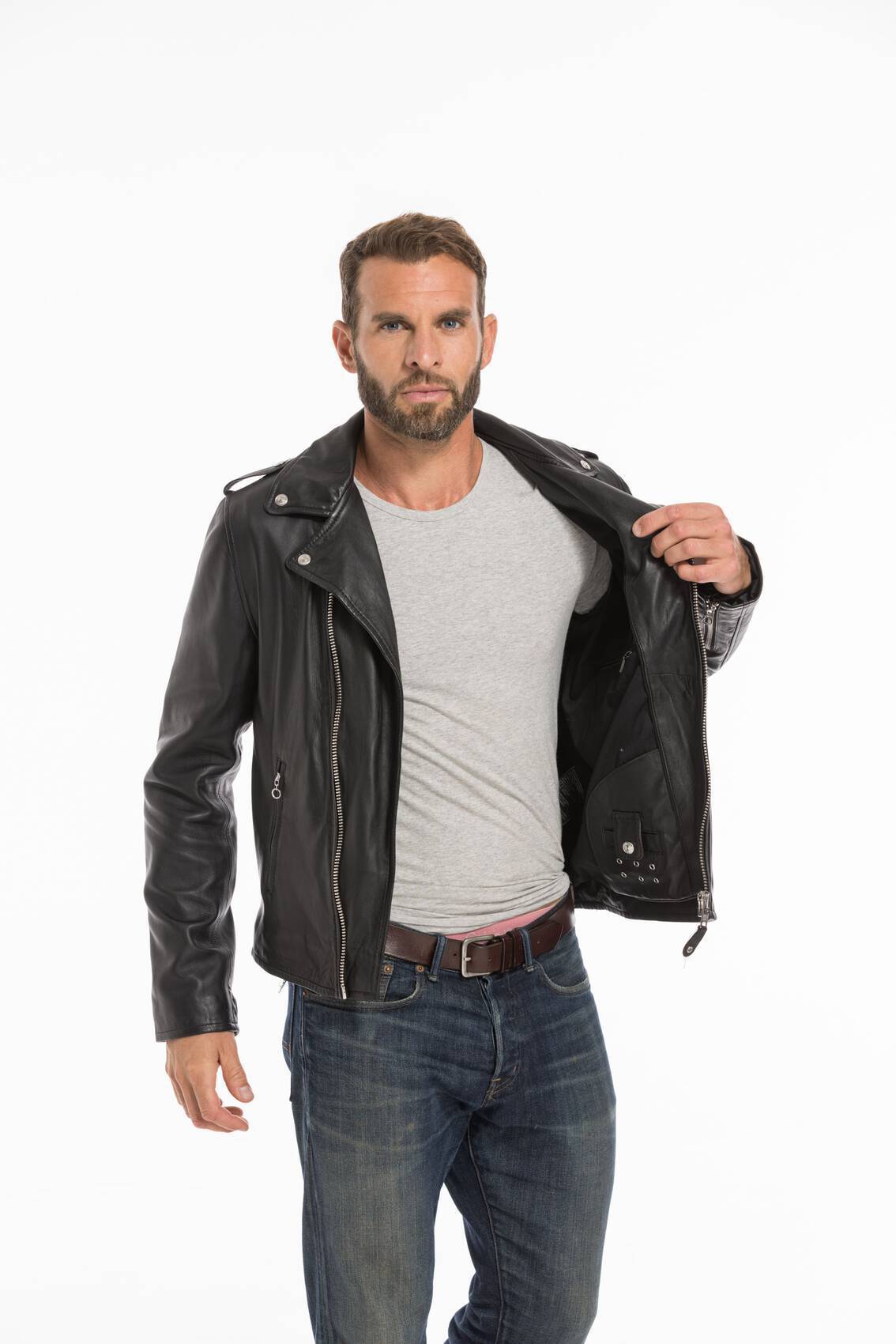 Blouson cuir sales perfecto schott homme