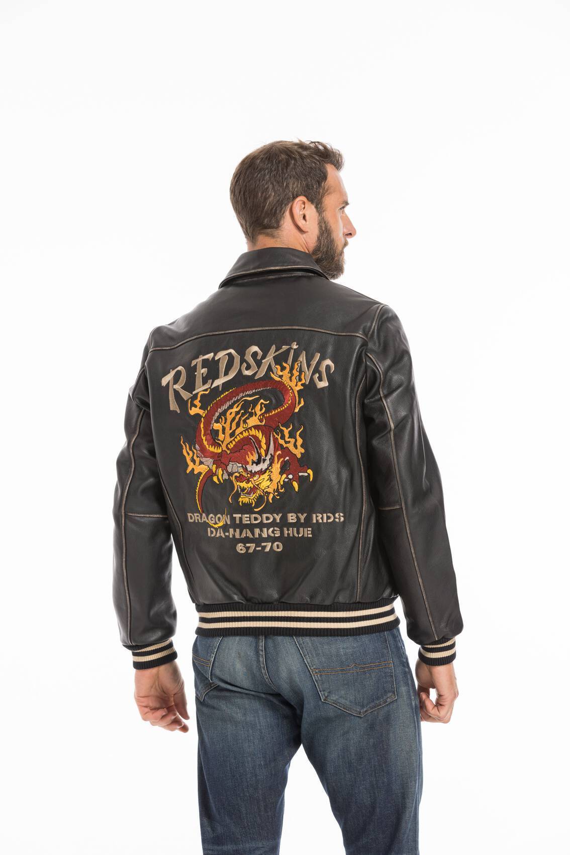 Vêtement en cuir Blousons cuir noir