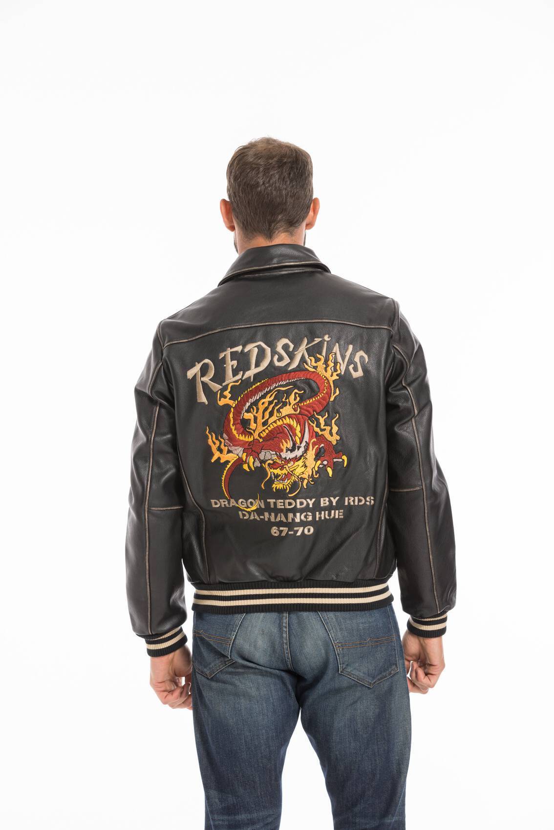 Vêtement en cuir Blousons cuir noir