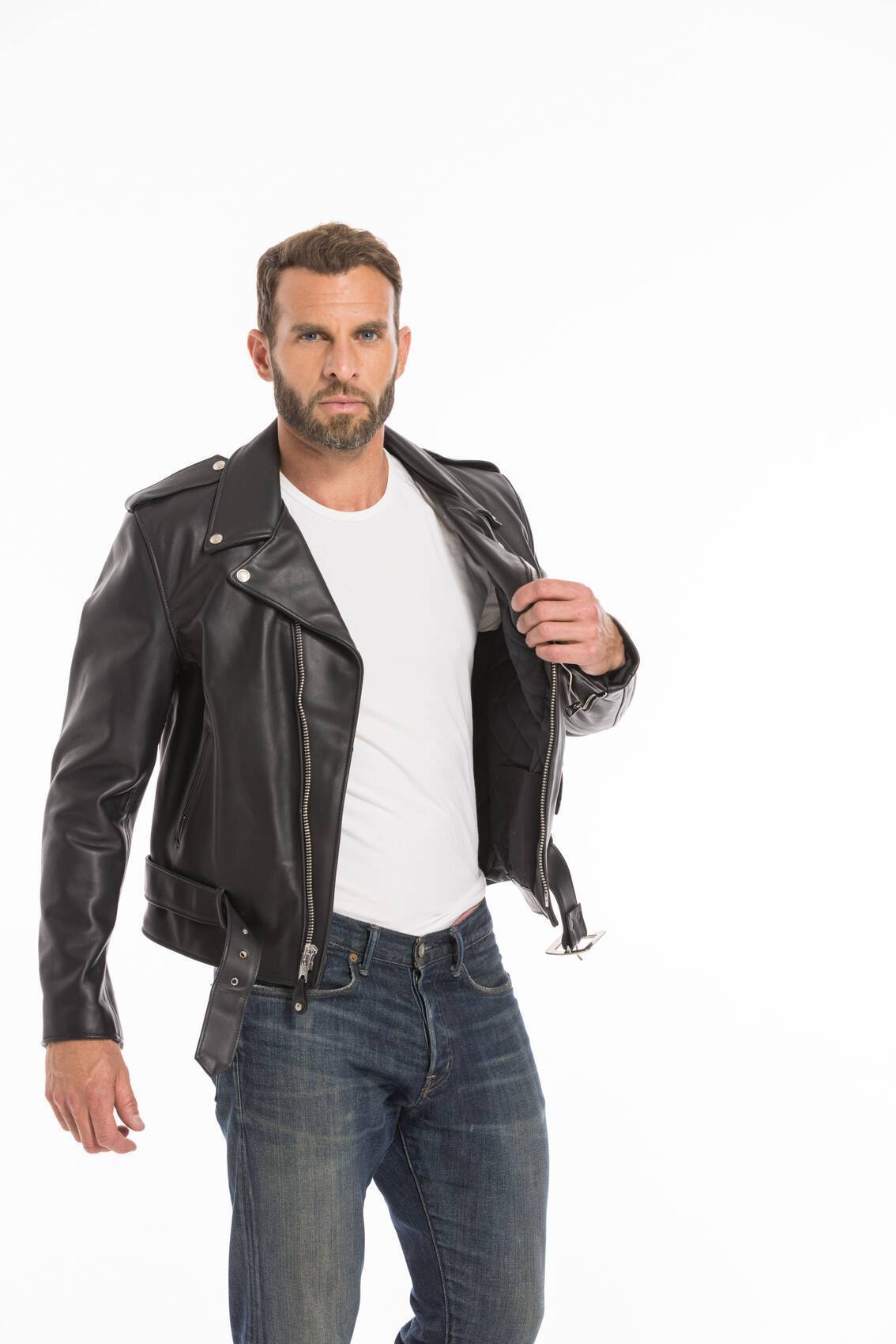 Vêtement en cuir Boutique cuir noir