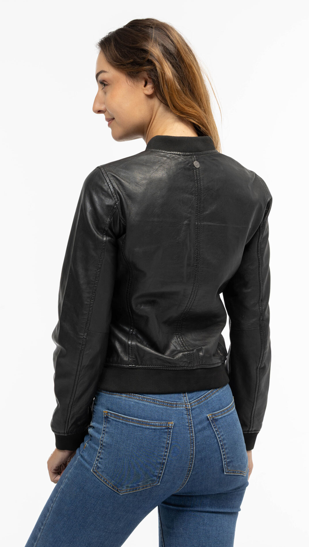 Vêtement en cuir Blousons cuir noir