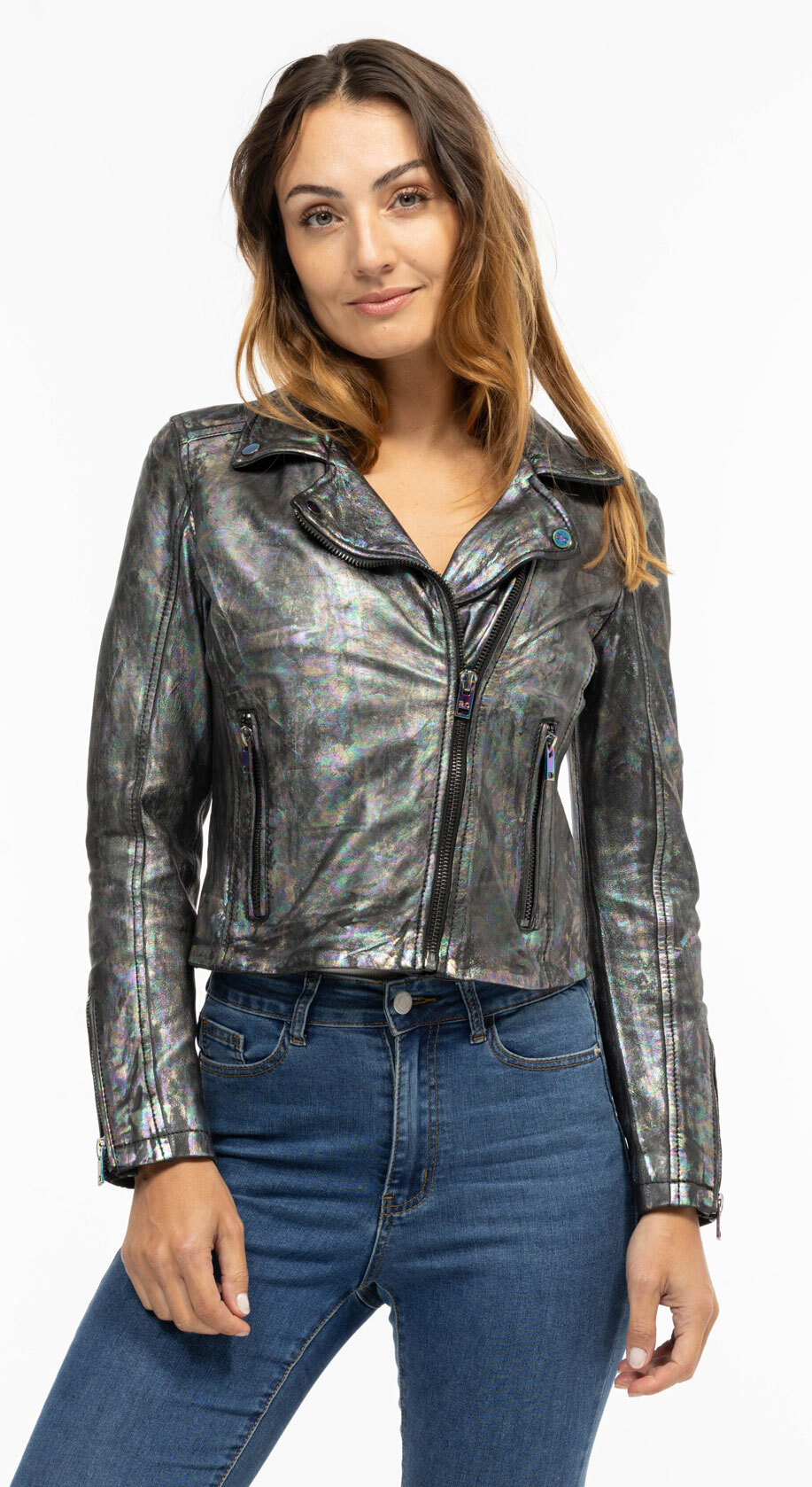 Vêtement en cuir Blousons cuir noir