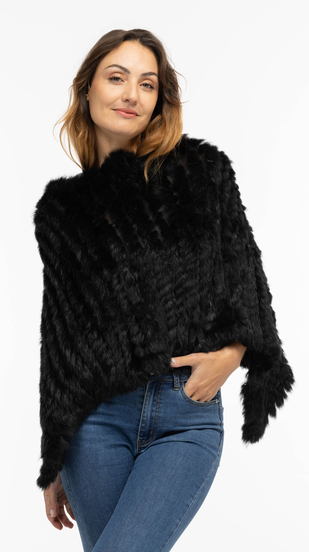 Vêtement en cuir Gilets cuir & fourrure  noir