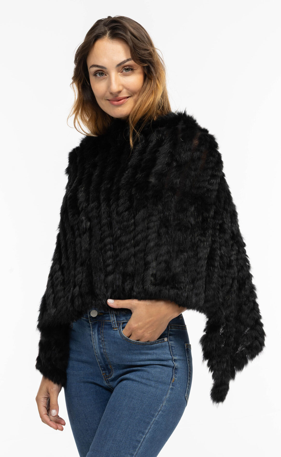 Vêtement en cuir Gilets cuir & fourrure  noir