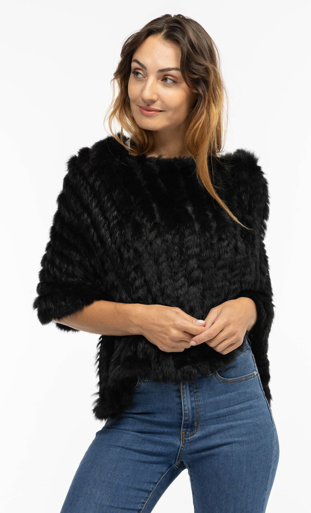 Vêtement en cuir Gilets cuir & fourrure  noir