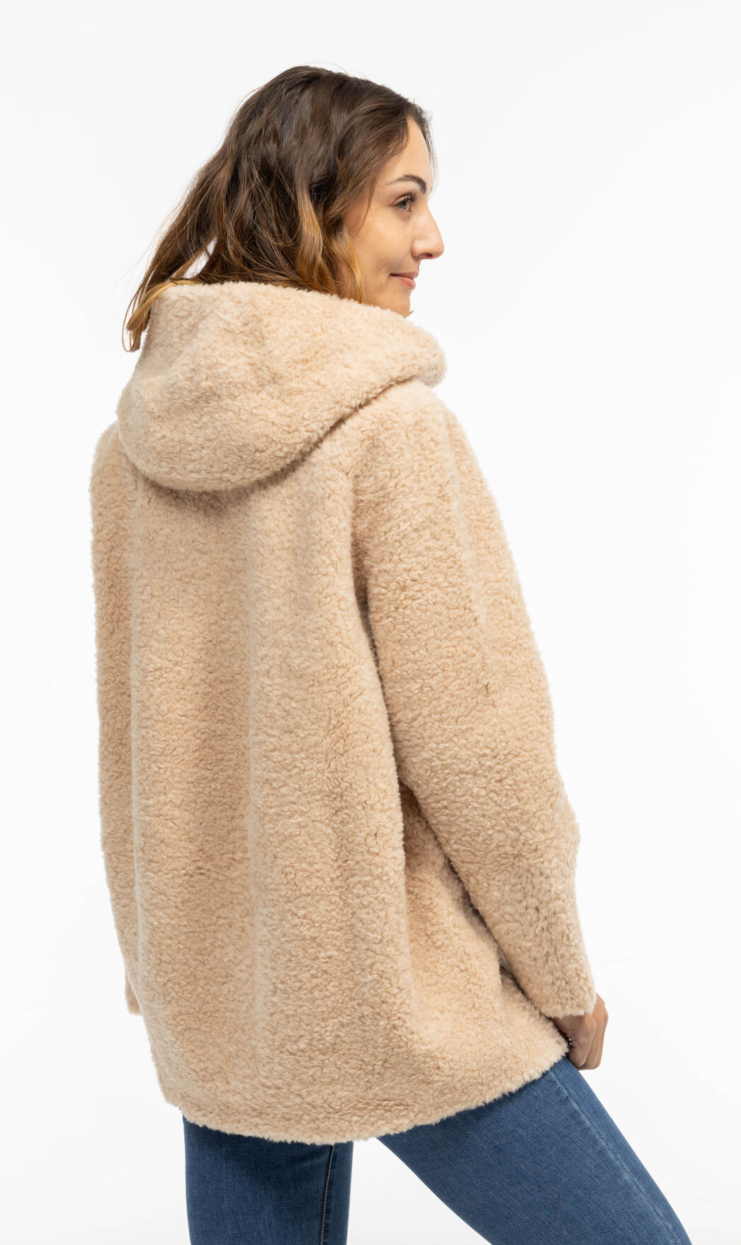 Vêtement en cuir Les bonnes affaires Femme beige