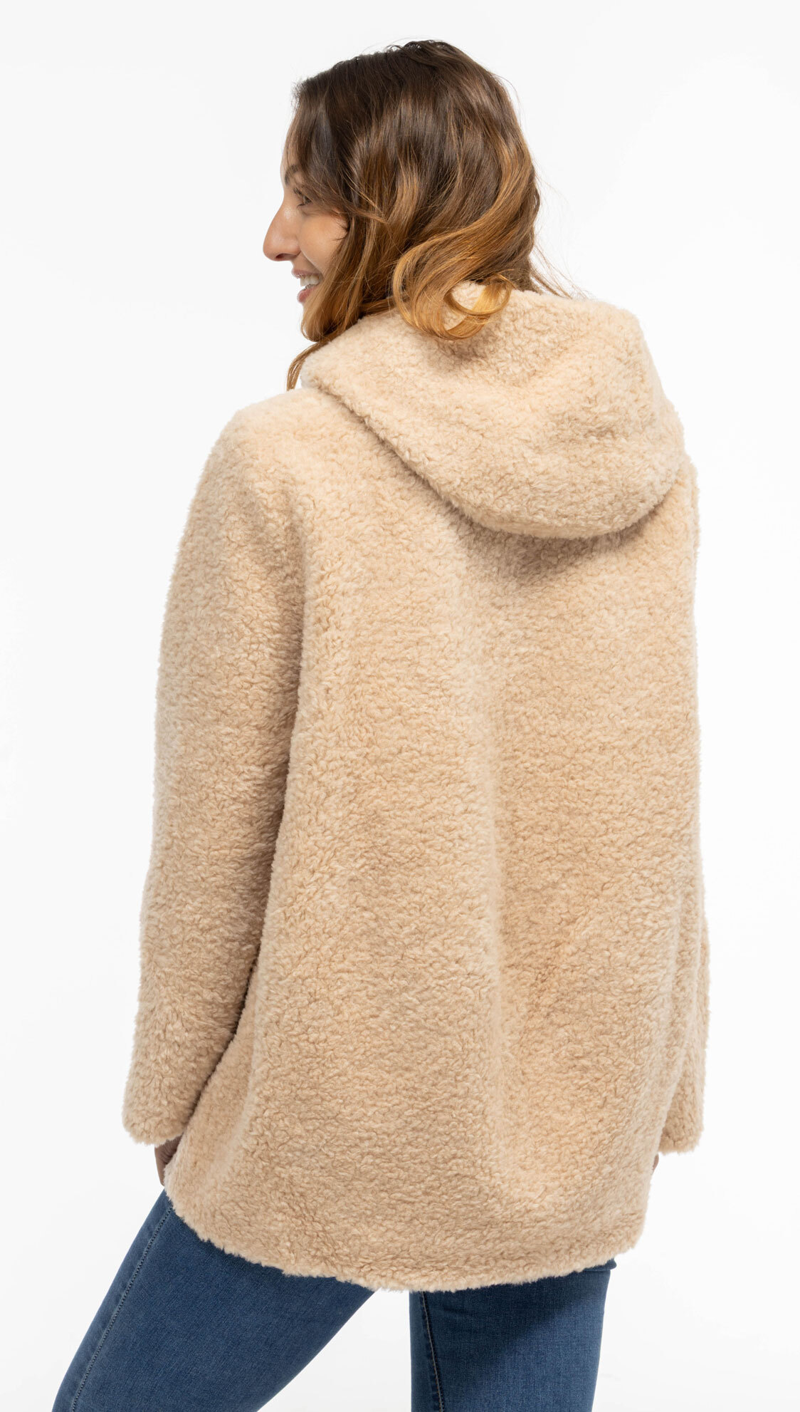 Vêtement en cuir Les bonnes affaires Femme beige