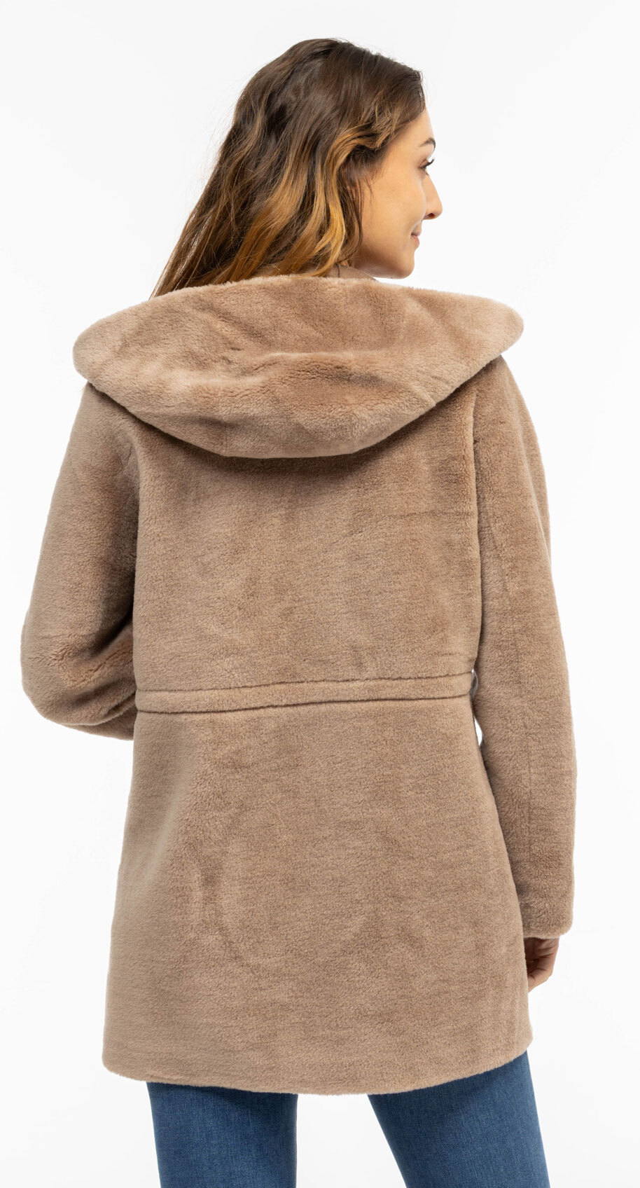 Vêtement en cuir Les bonnes affaires Femme camel