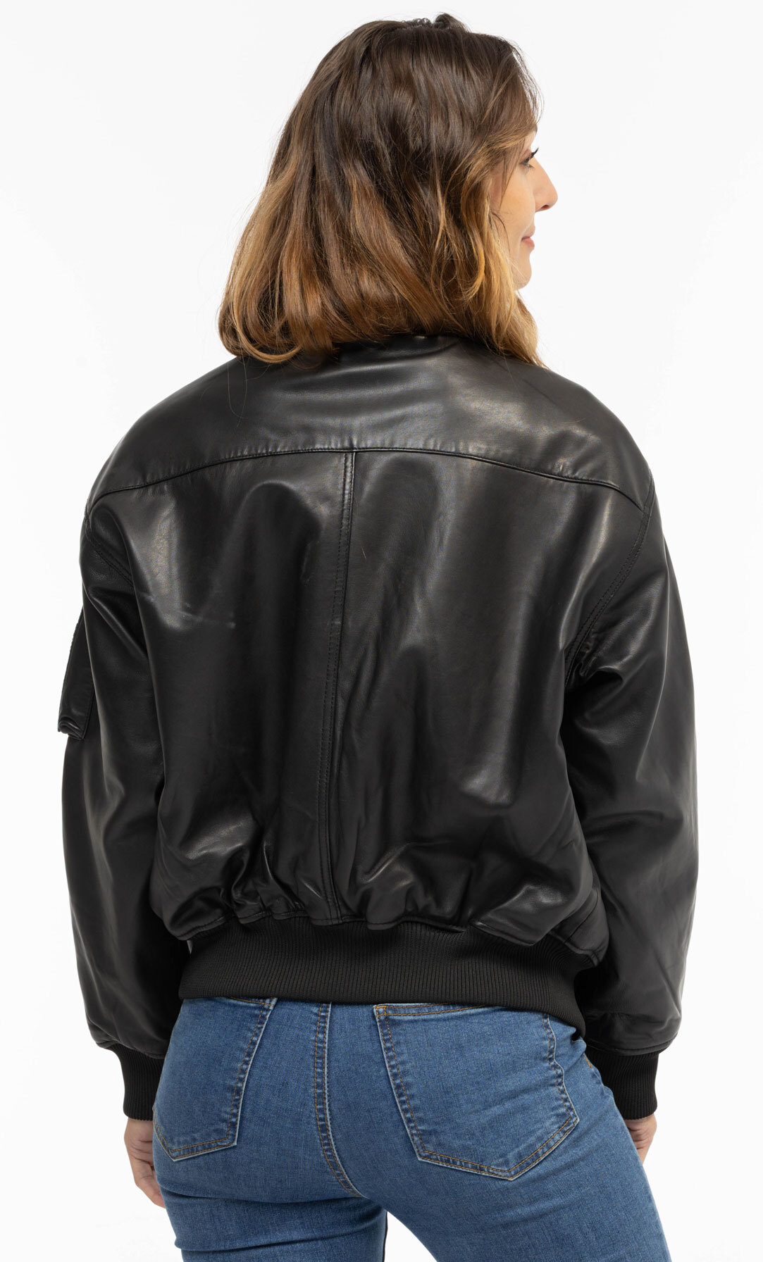 Vêtement en cuir Blousons cuir noir