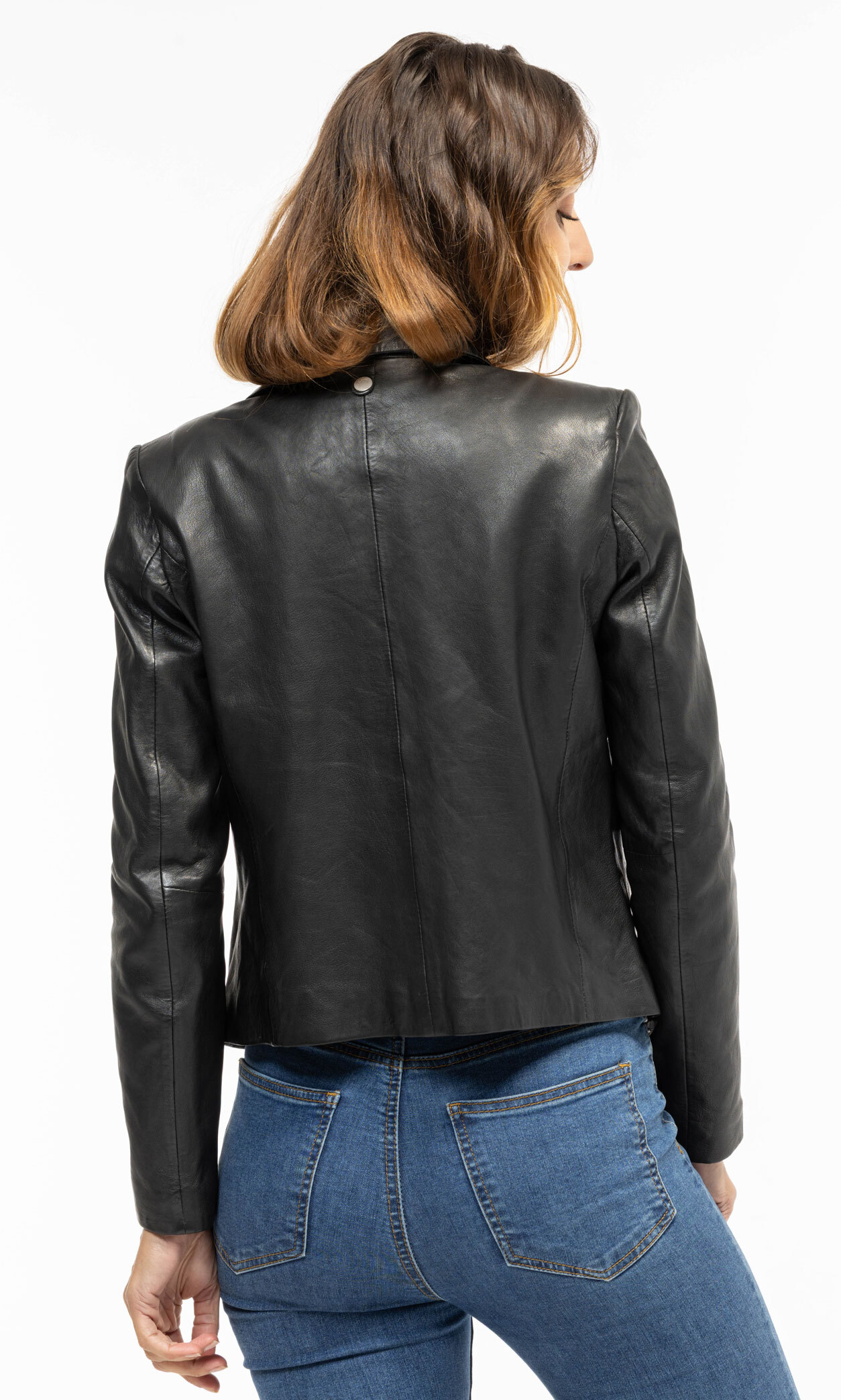 Vêtement en cuir Vestes cuir noir