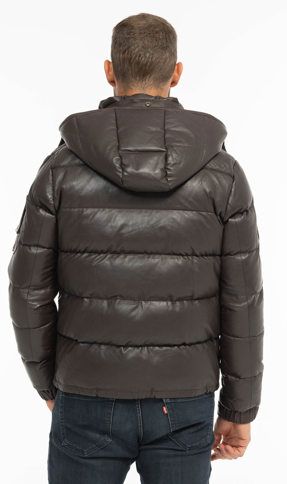 Vêtement en cuir Blousons cuir marron