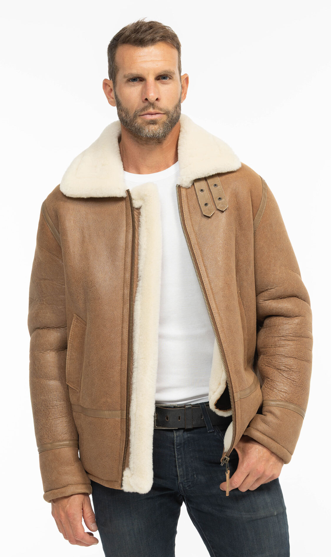 Vêtement en cuir Vestes & Trois Quart cuir 