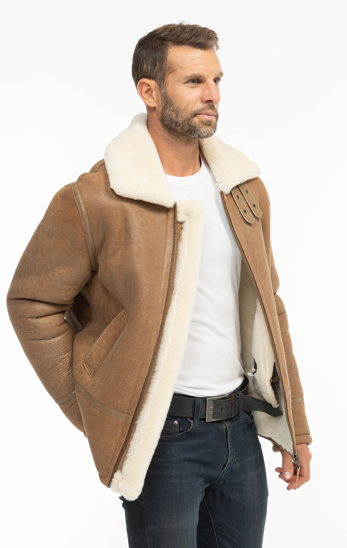 Vêtement en cuir Vestes & Trois Quart cuir 