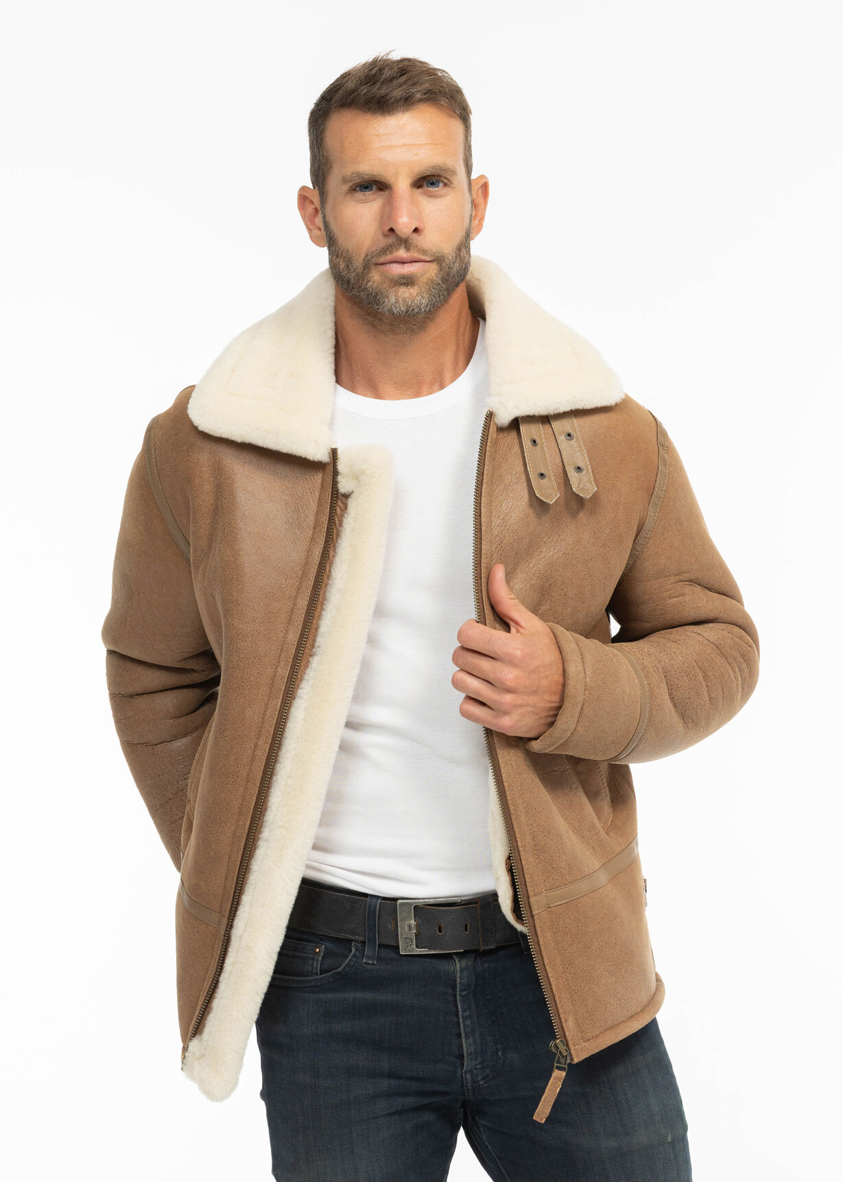 Vêtement en cuir Vestes & Trois Quart cuir 